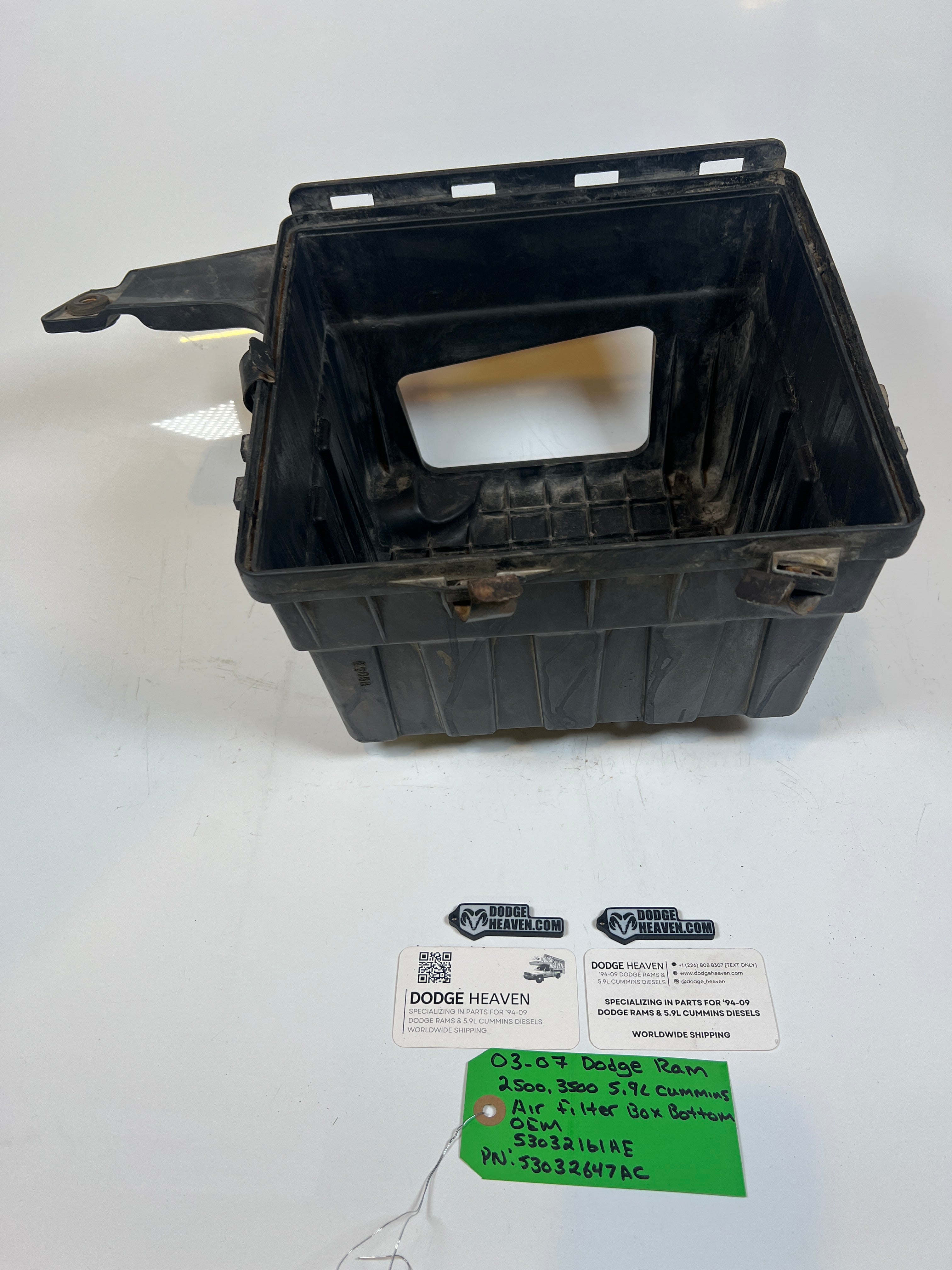 2003-2007 Dodge Ram 2500 3500 5.9l Cummins Air Filter Box Bottom