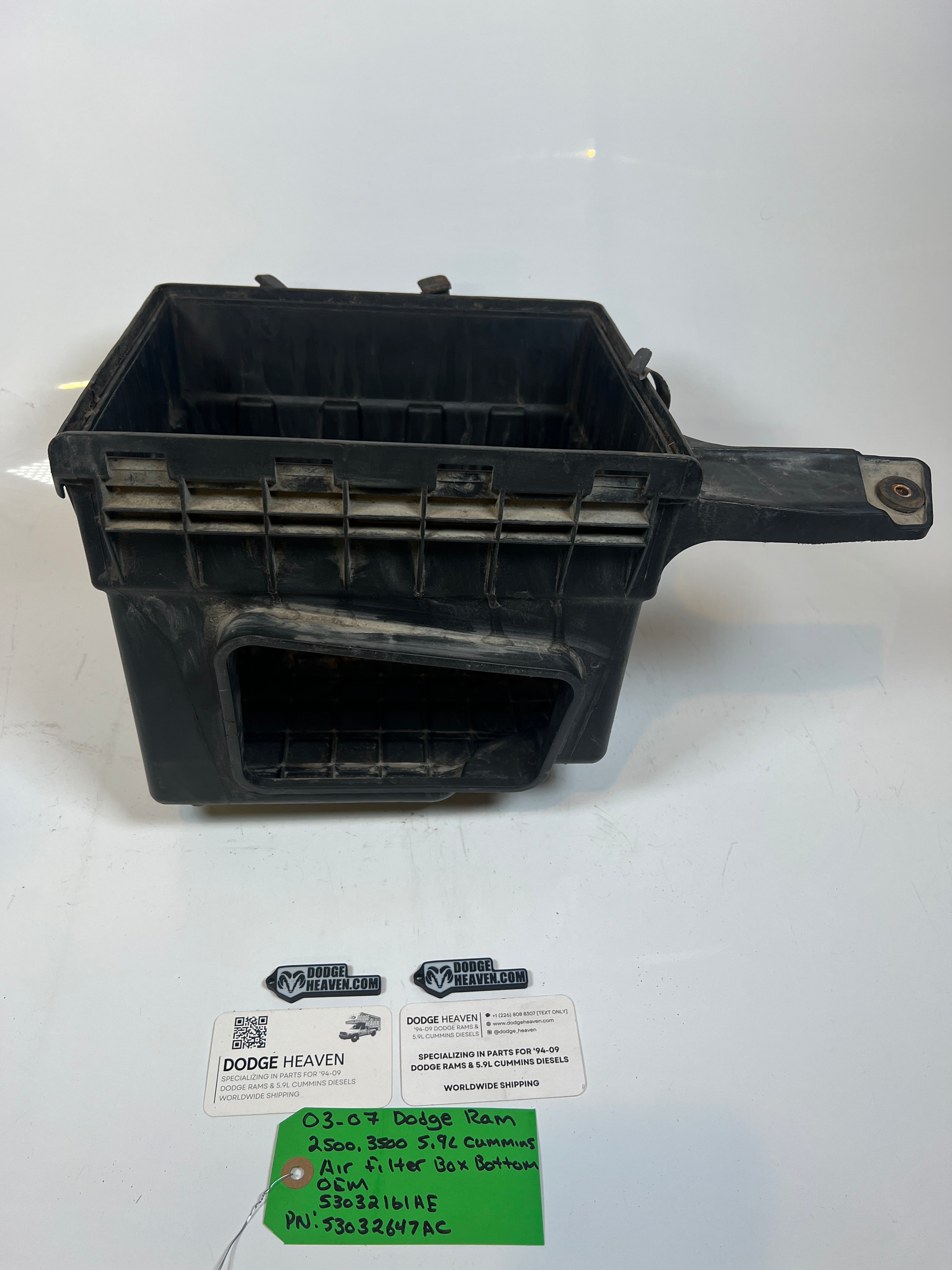 2003-2007 Dodge Ram 2500 3500 5.9l Cummins Air Filter Box Bottom