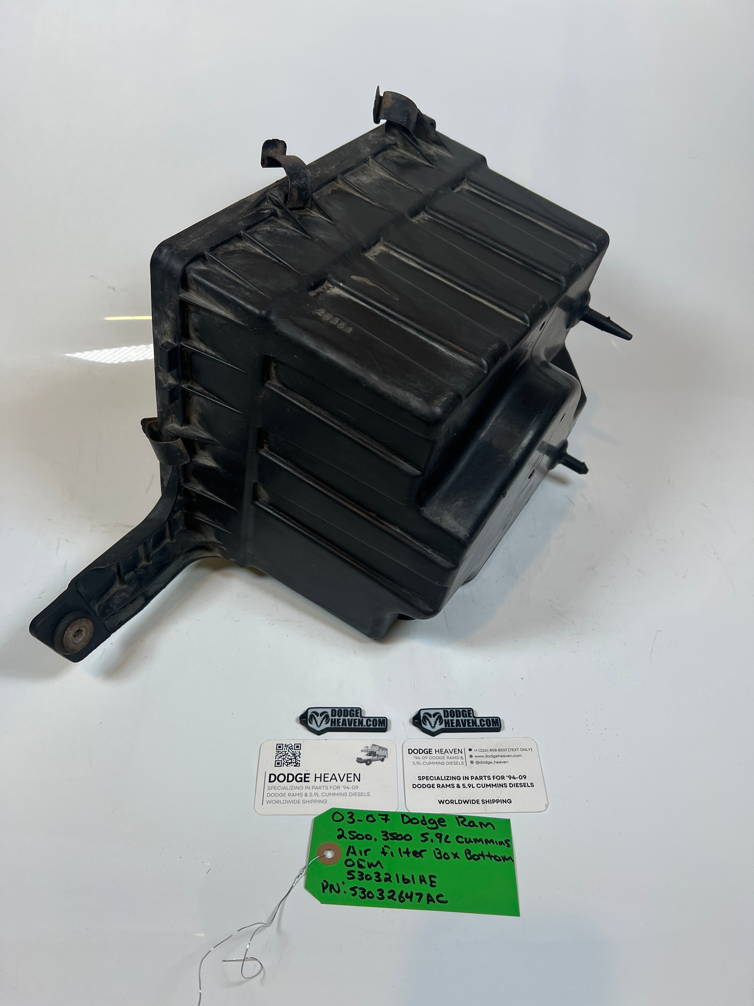 2003-2007 Dodge Ram 2500 3500 5.9l Cummins Air Filter Box Bottom