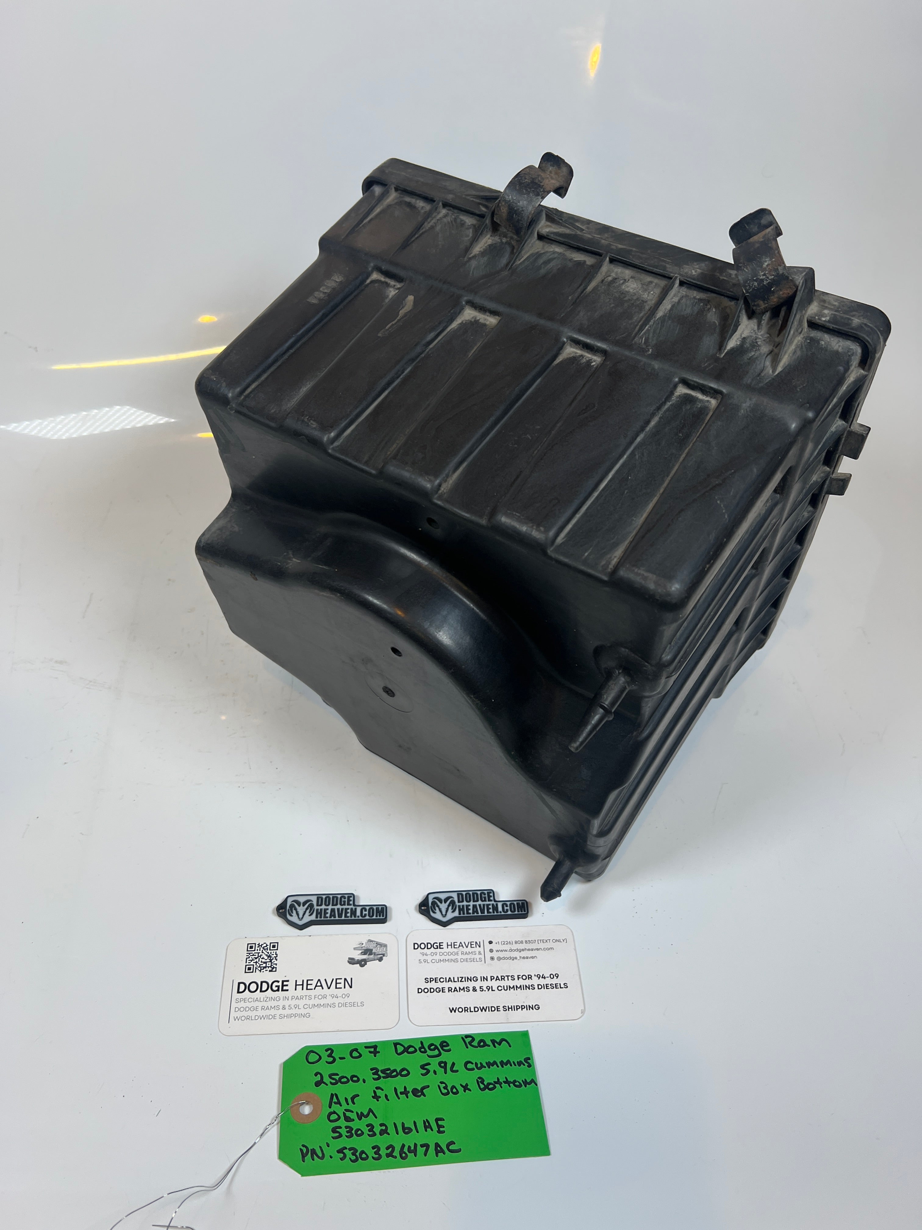2003-2007 Dodge Ram 2500 3500 5.9l Cummins Air Filter Box Bottom