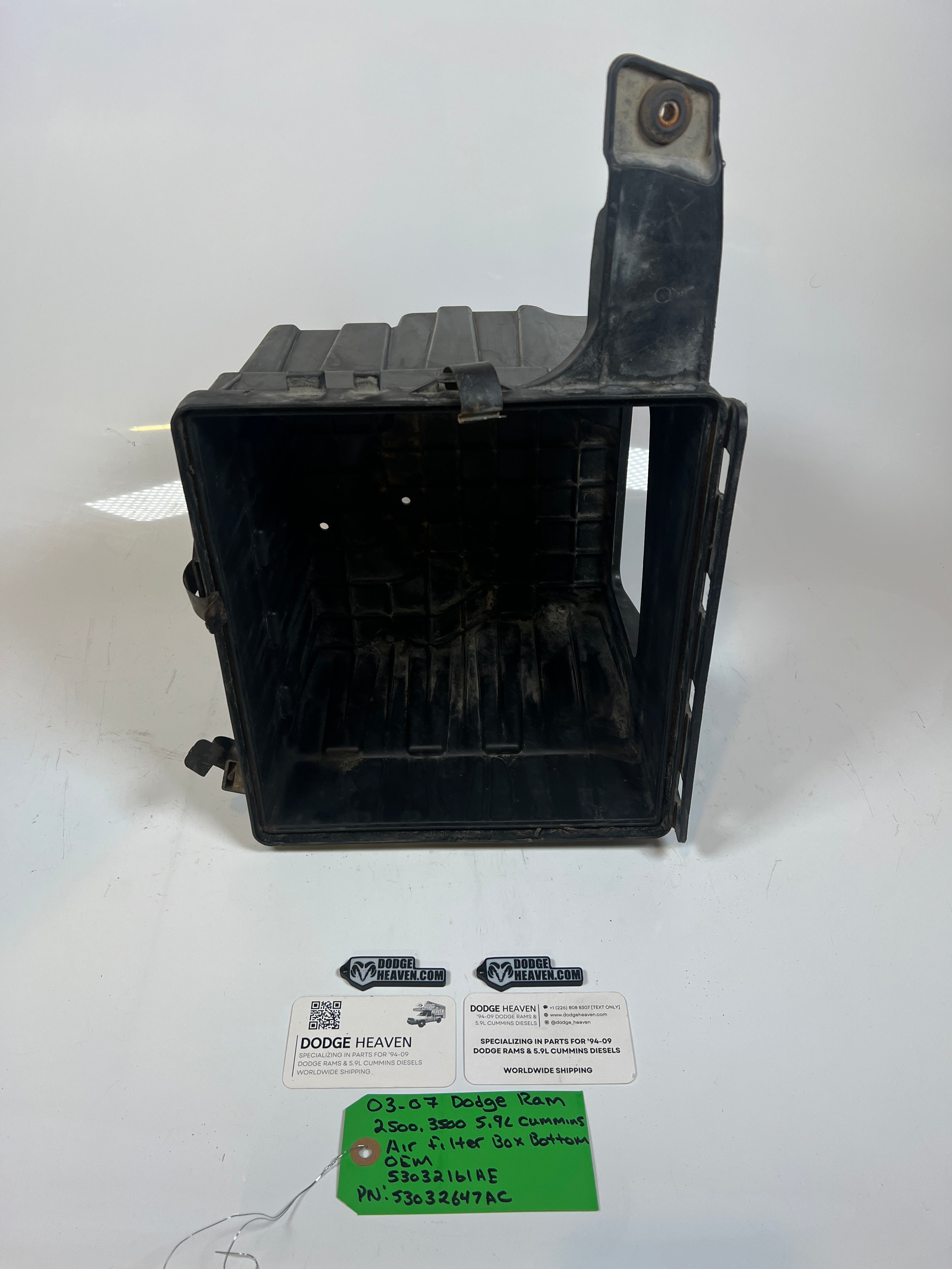 2003-2007 Dodge Ram 2500 3500 5.9l Cummins Air Filter Box Bottom