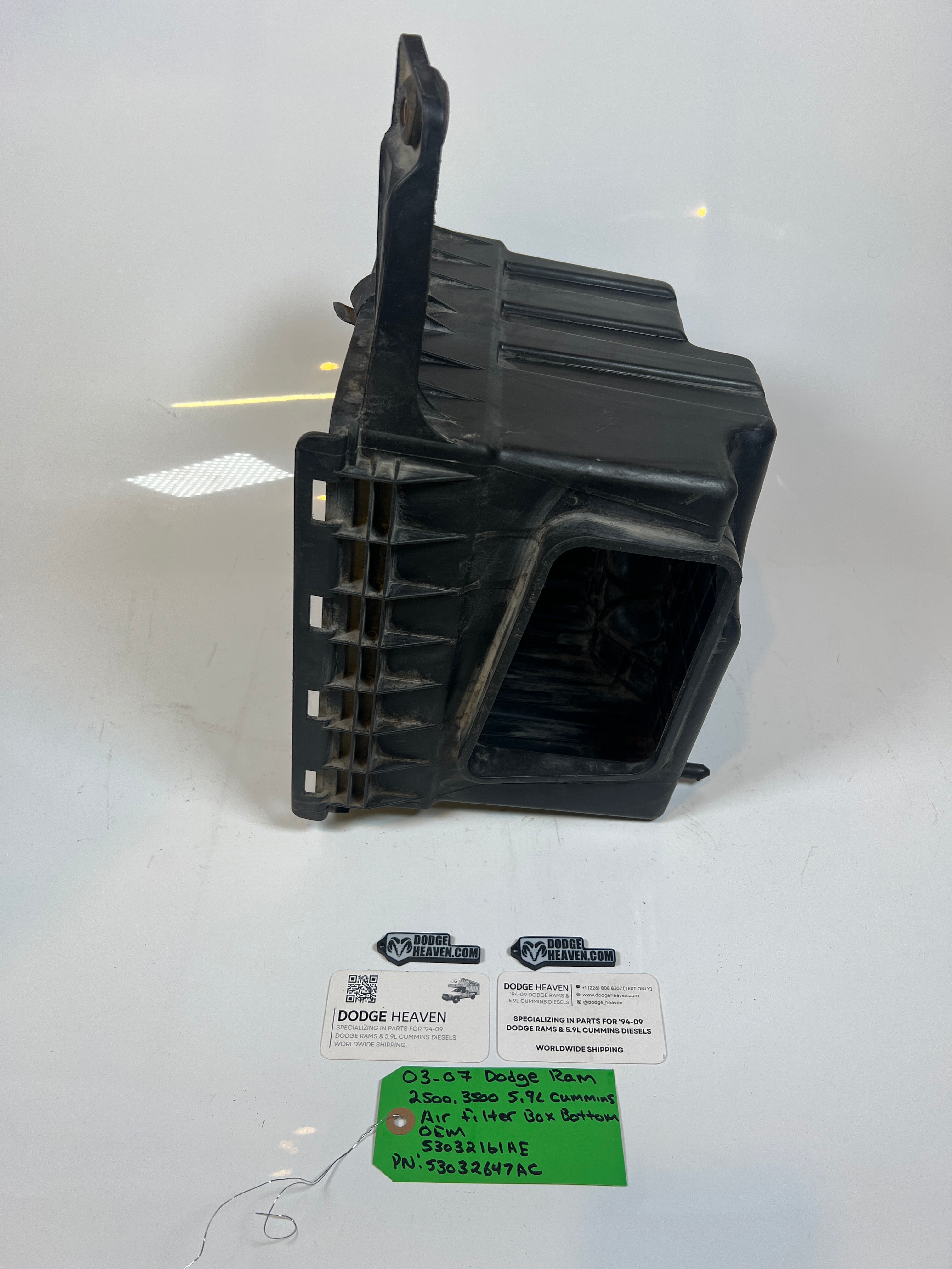 2003-2007 Dodge Ram 2500 3500 5.9l Cummins Air Filter Box Bottom