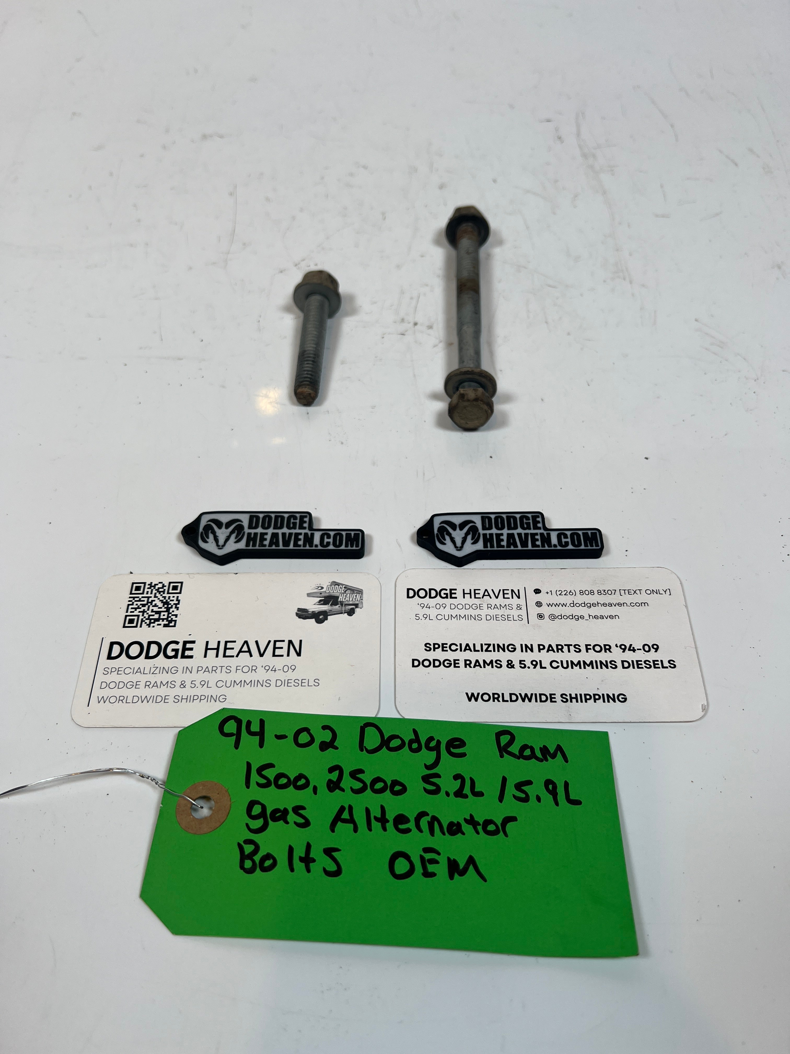 1994-2002 Dodge Ram 1500 2500 5.2L/5.9L Gas magnum Alternator Bolts