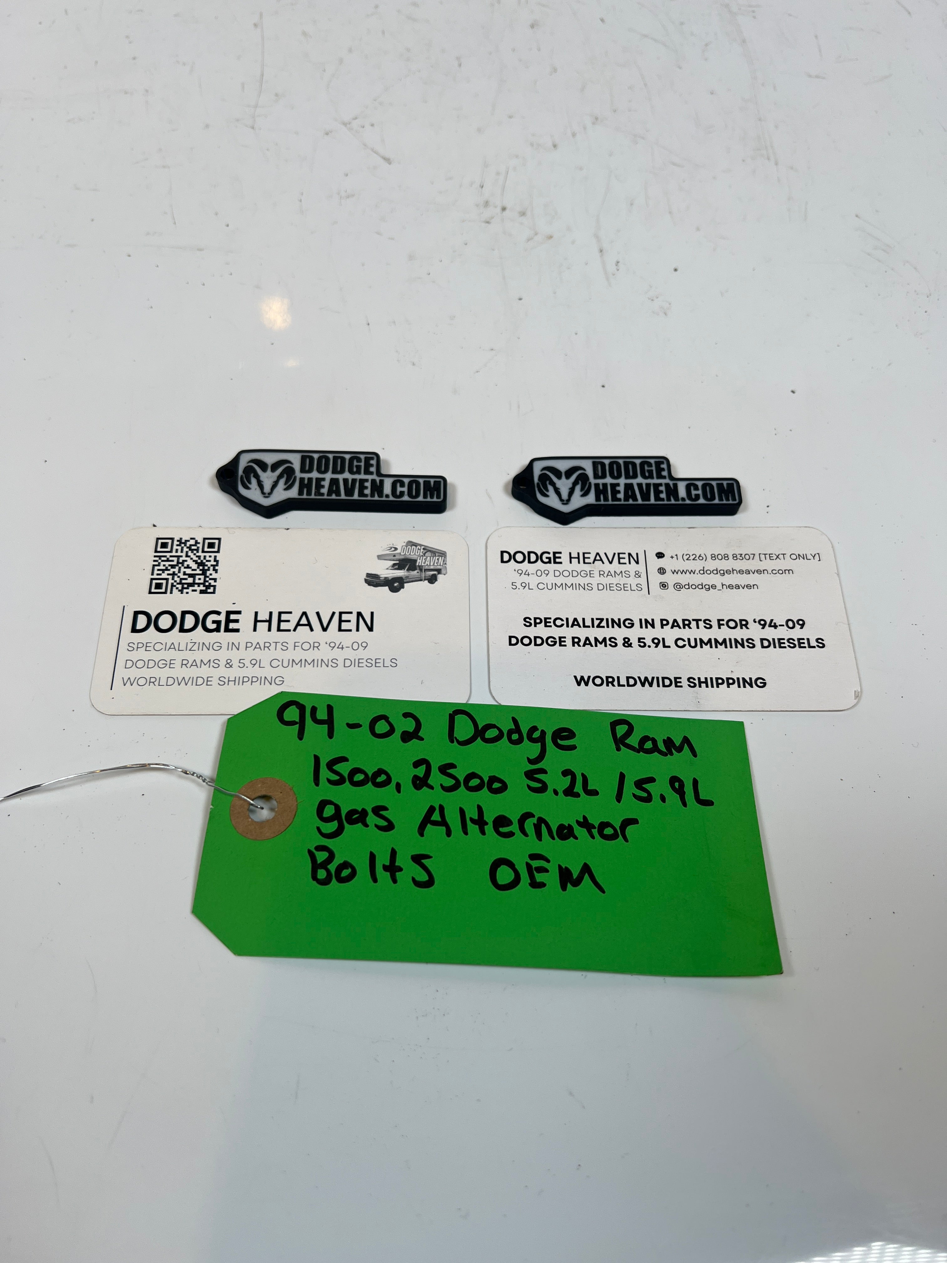 1994-2002 Dodge Ram 1500 2500 5.2L/5.9L Gas magnum Alternator Bolts