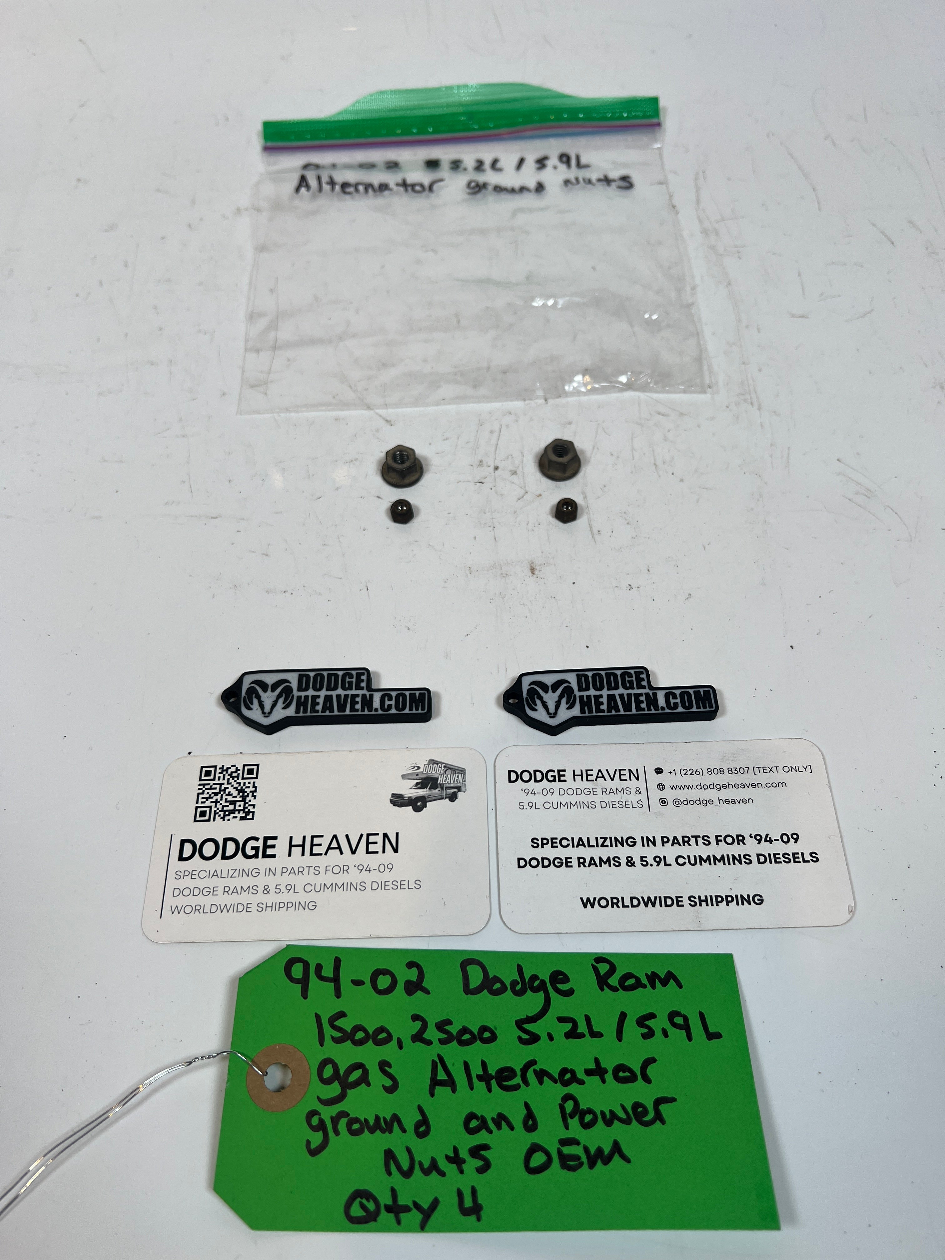 1994-2002 Dodge Ram 1500 2500 5.2L / 5.9L Gas Power Steering Pump Bolts QTY4