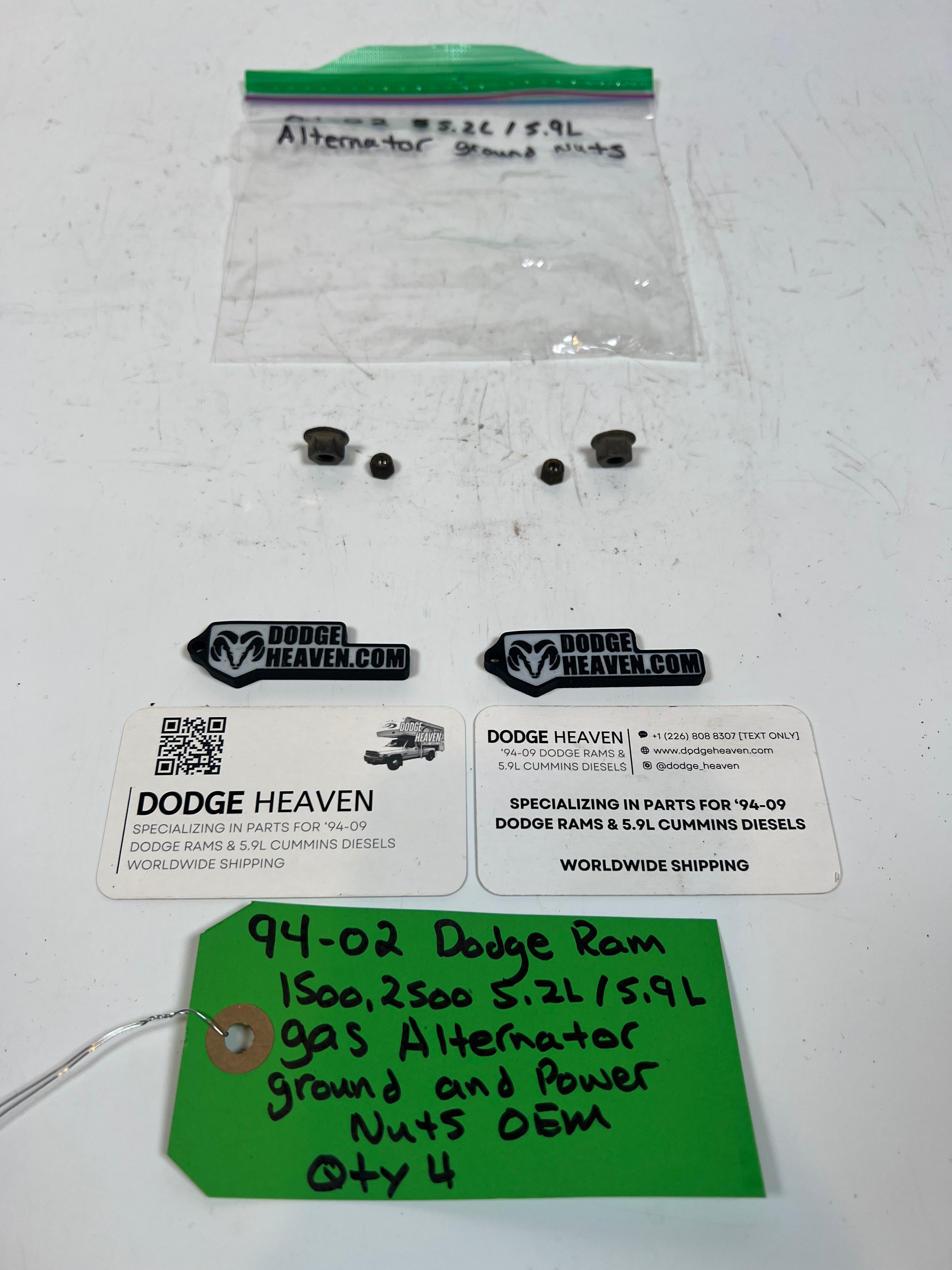 1994-2002 Dodge Ram 1500 2500 5.2L / 5.9L Gas Power Steering Pump Bolts QTY4