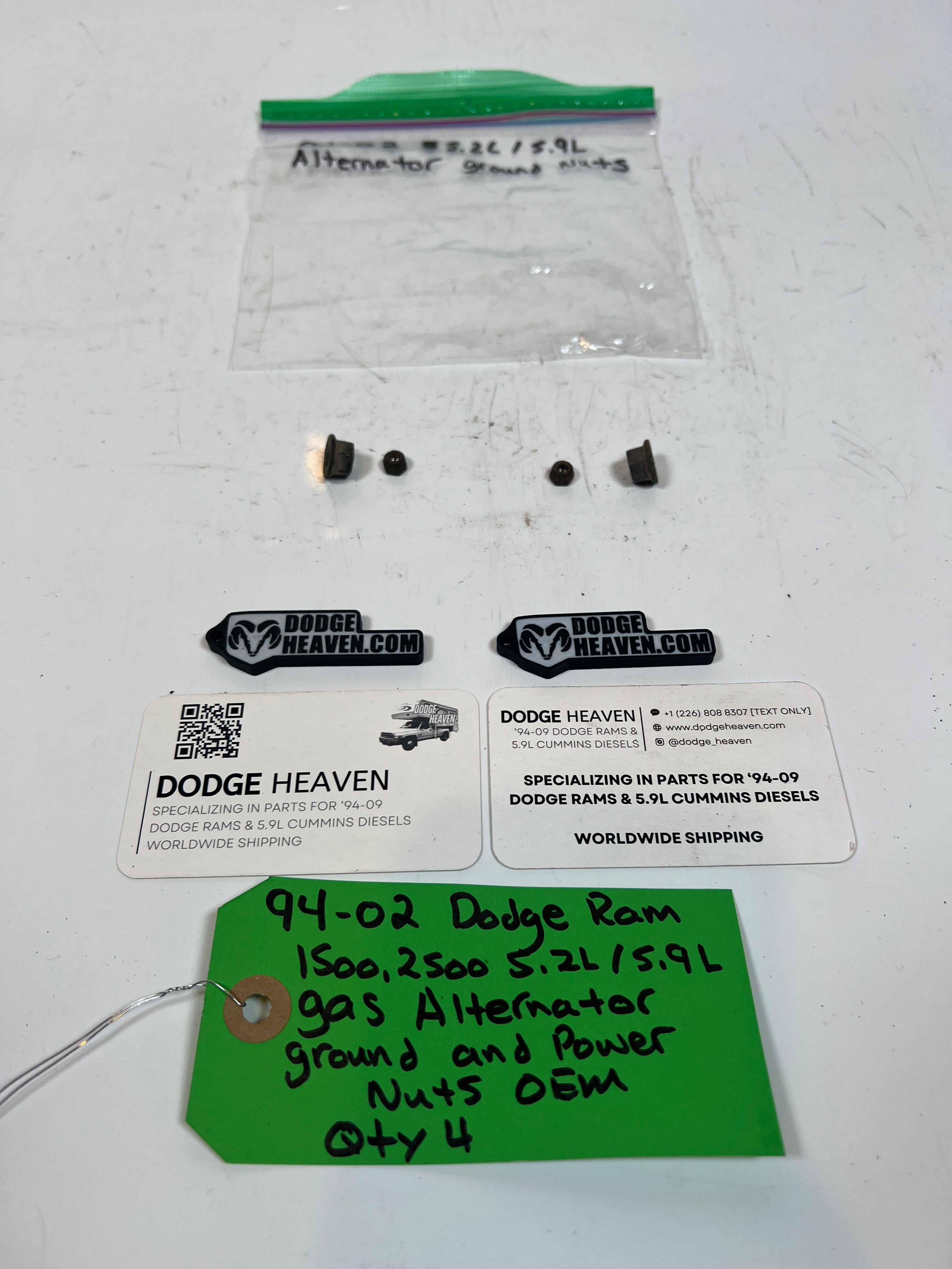 1994-2002 Dodge Ram 1500 2500 5.2L / 5.9L Gas Power Steering Pump Bolts QTY4