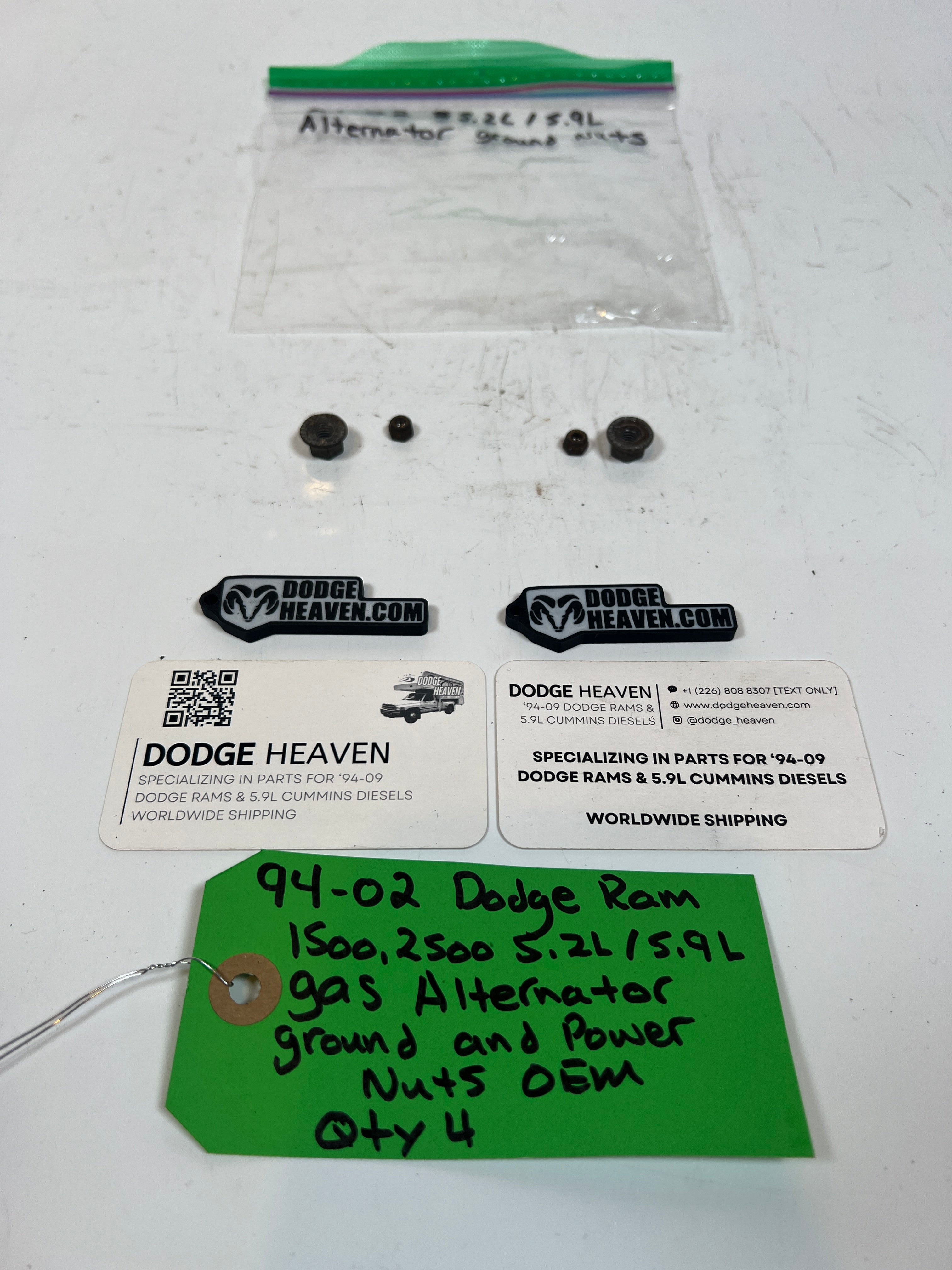 1994-2002 Dodge Ram 1500 2500 5.2L / 5.9L Gas Power Steering Pump Bolts QTY4