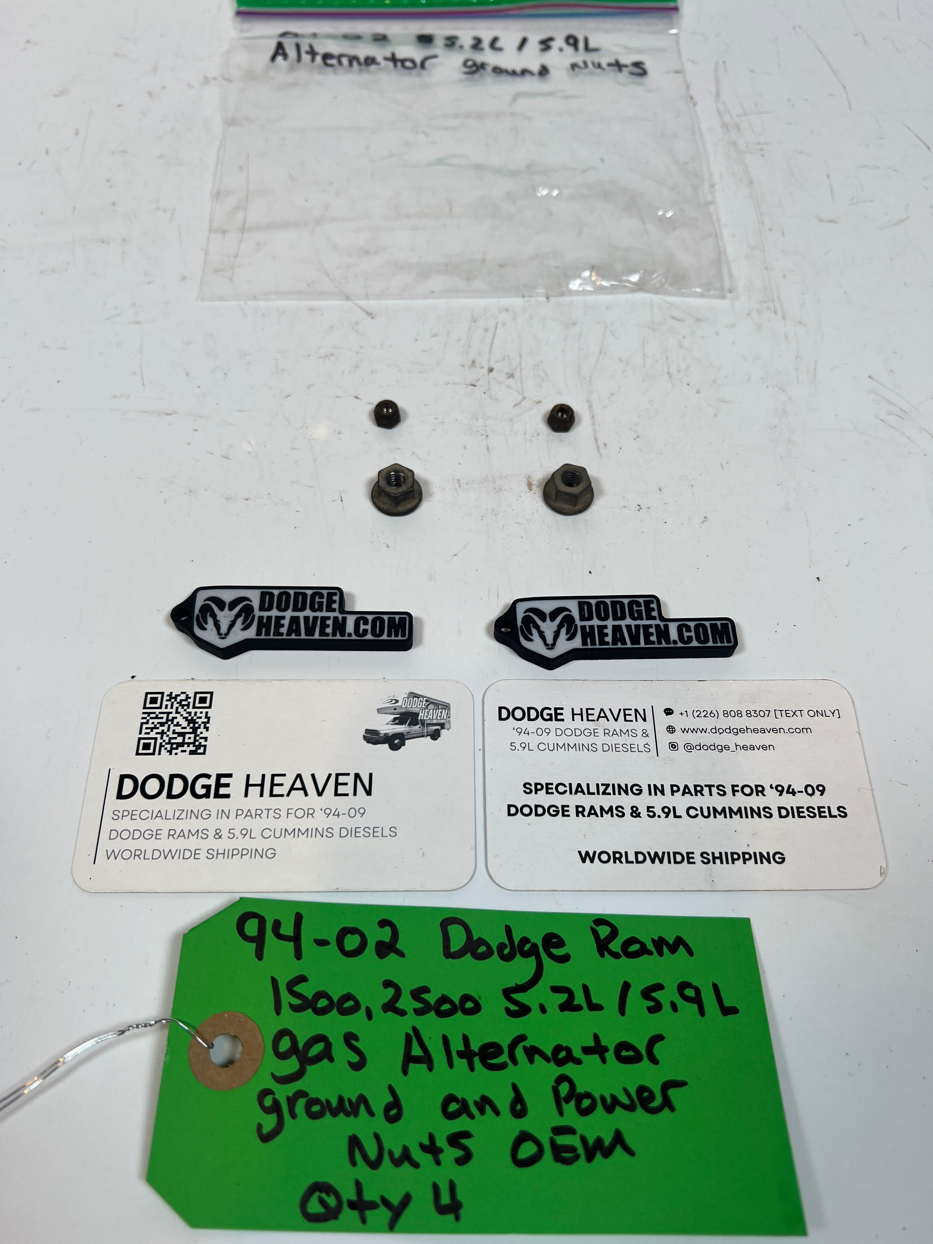 1994-2002 Dodge Ram 1500 2500 5.2L / 5.9L Gas Power Steering Pump Bolts QTY4