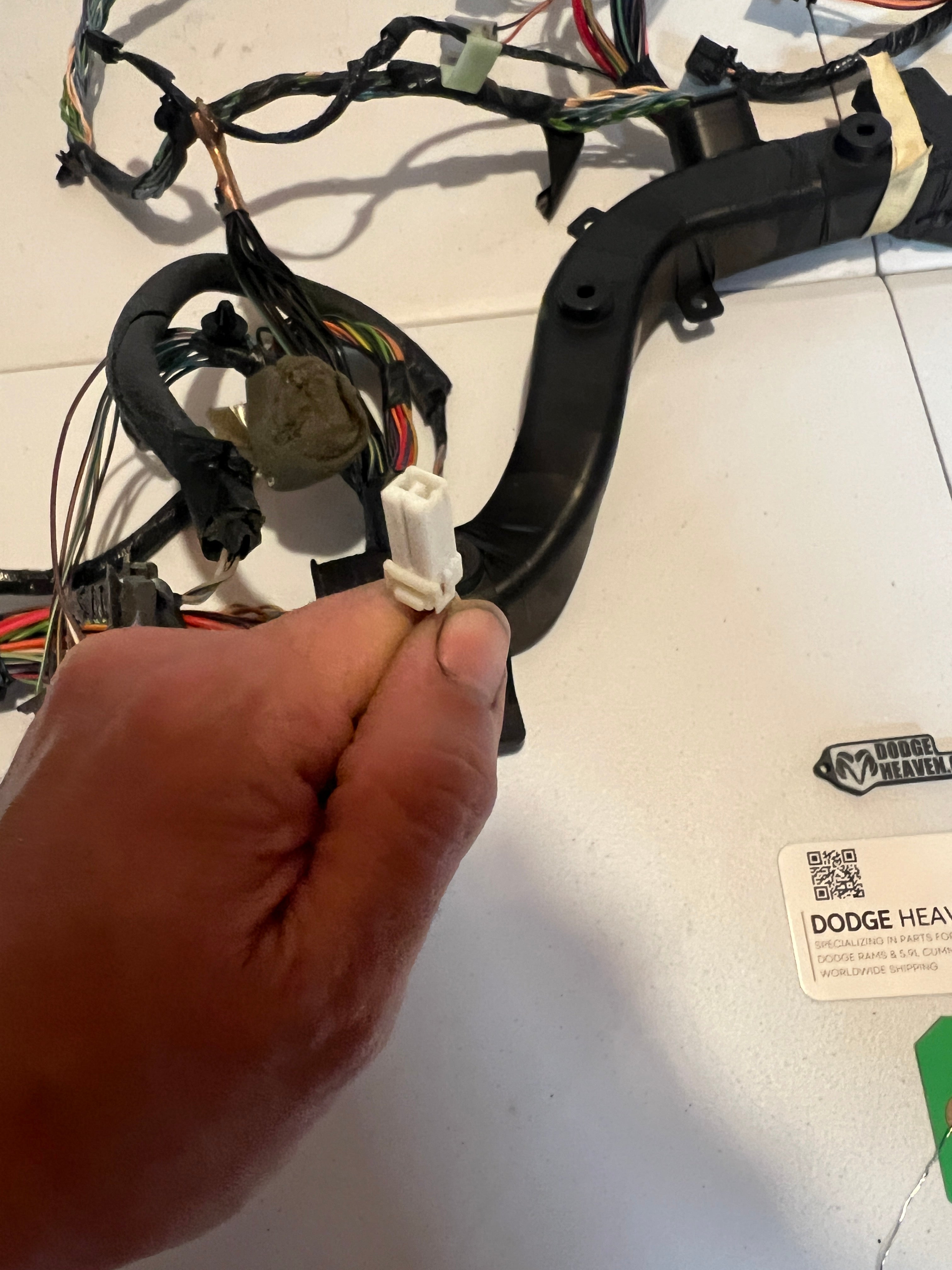 2007-2008 Dodge Ram 2500 3500 6.7L Cummins Dash Wiring Harness