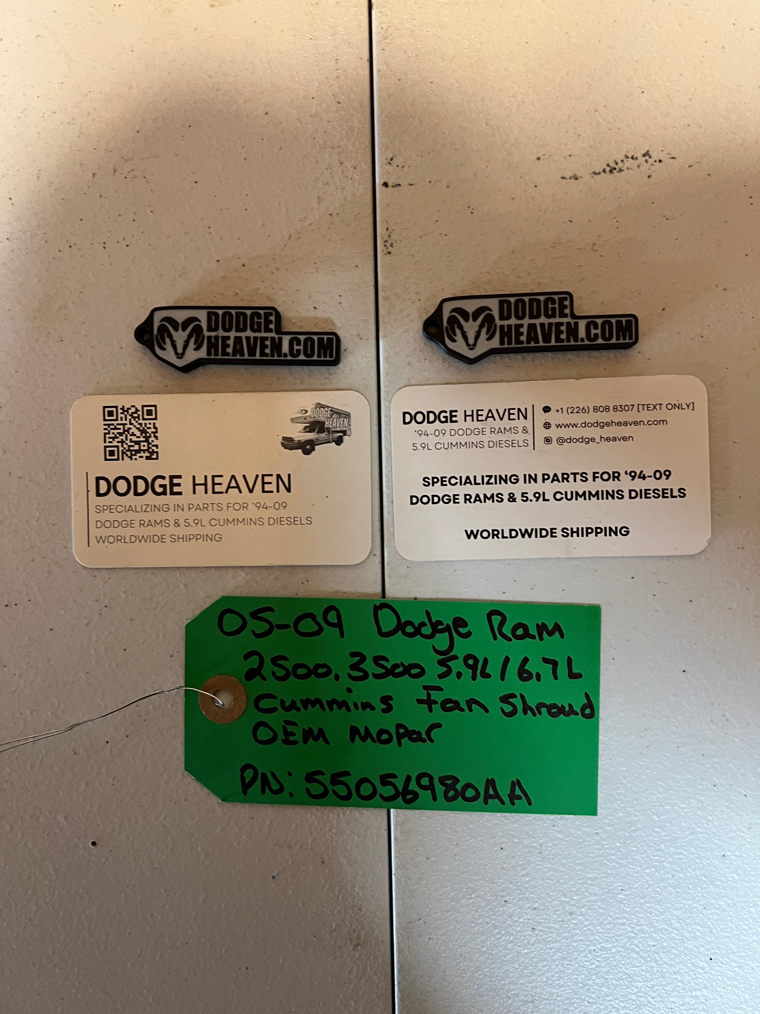 2005-2009 Dodge Ram 2500 3500 5.9 / 6.7 Cummins Fan Shroud