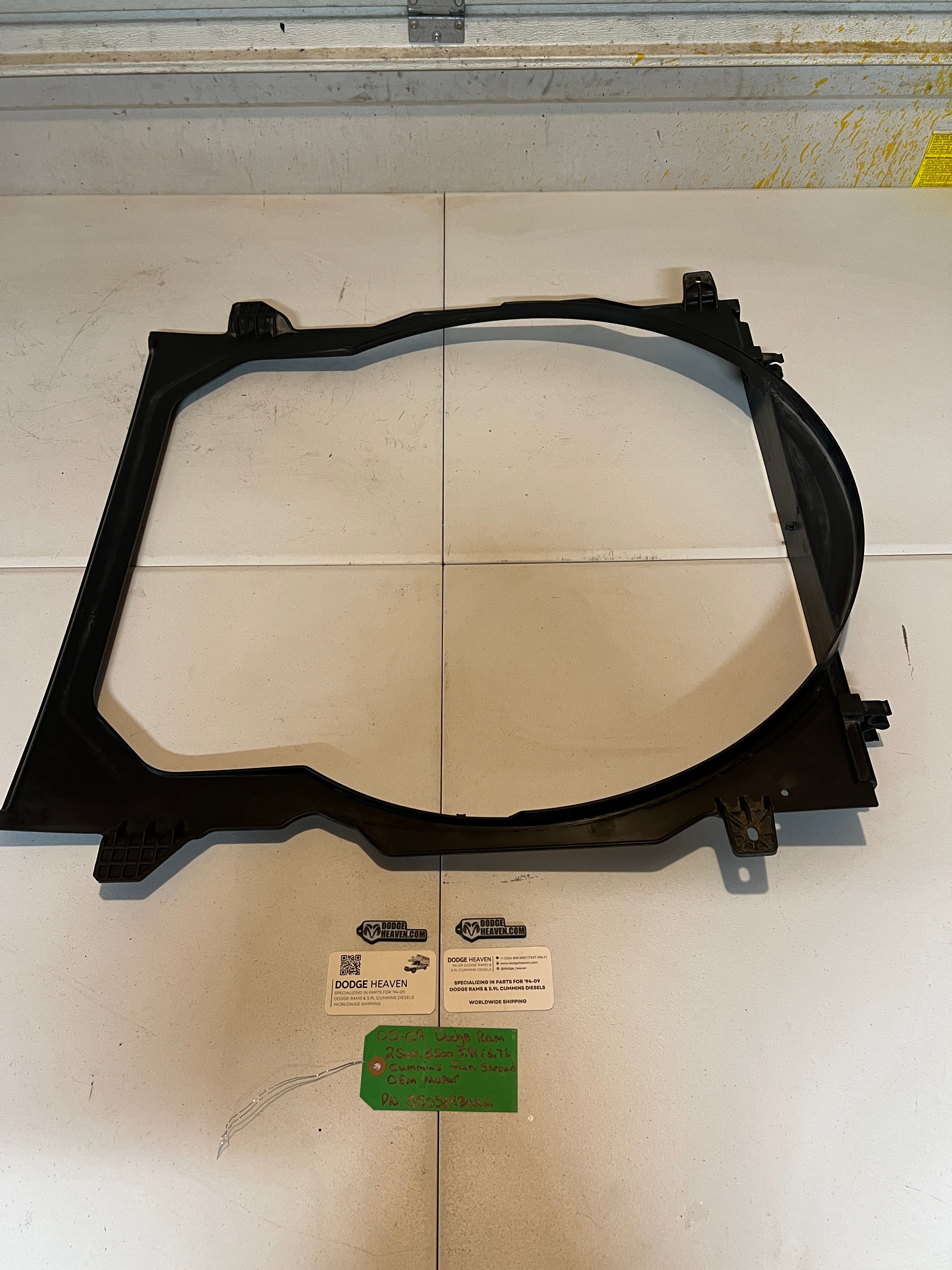 2005-2009 Dodge Ram 2500 3500 5.9 / 6.7 Cummins Fan Shroud