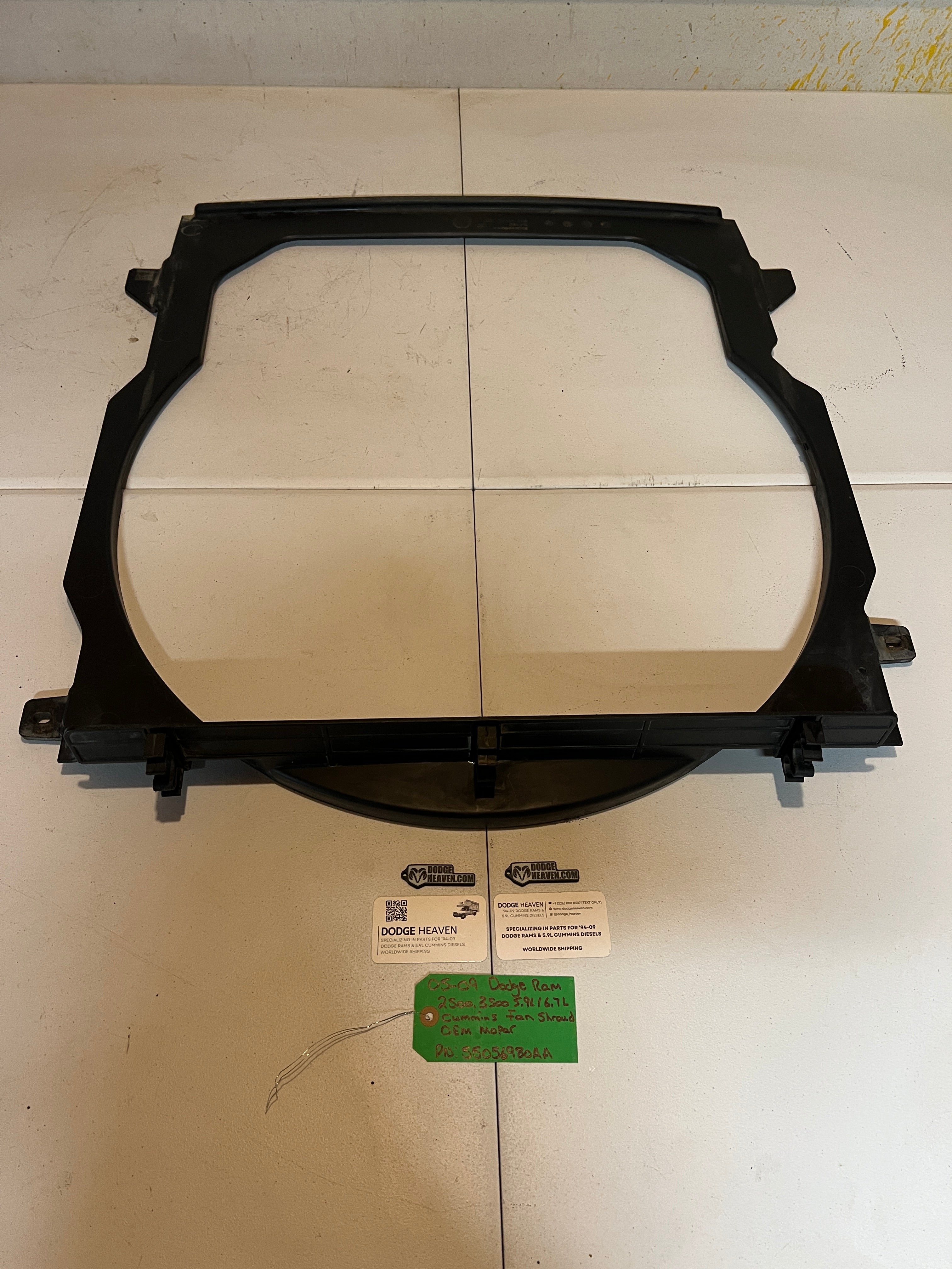 2005-2009 Dodge Ram 2500 3500 5.9 / 6.7 Cummins Fan Shroud