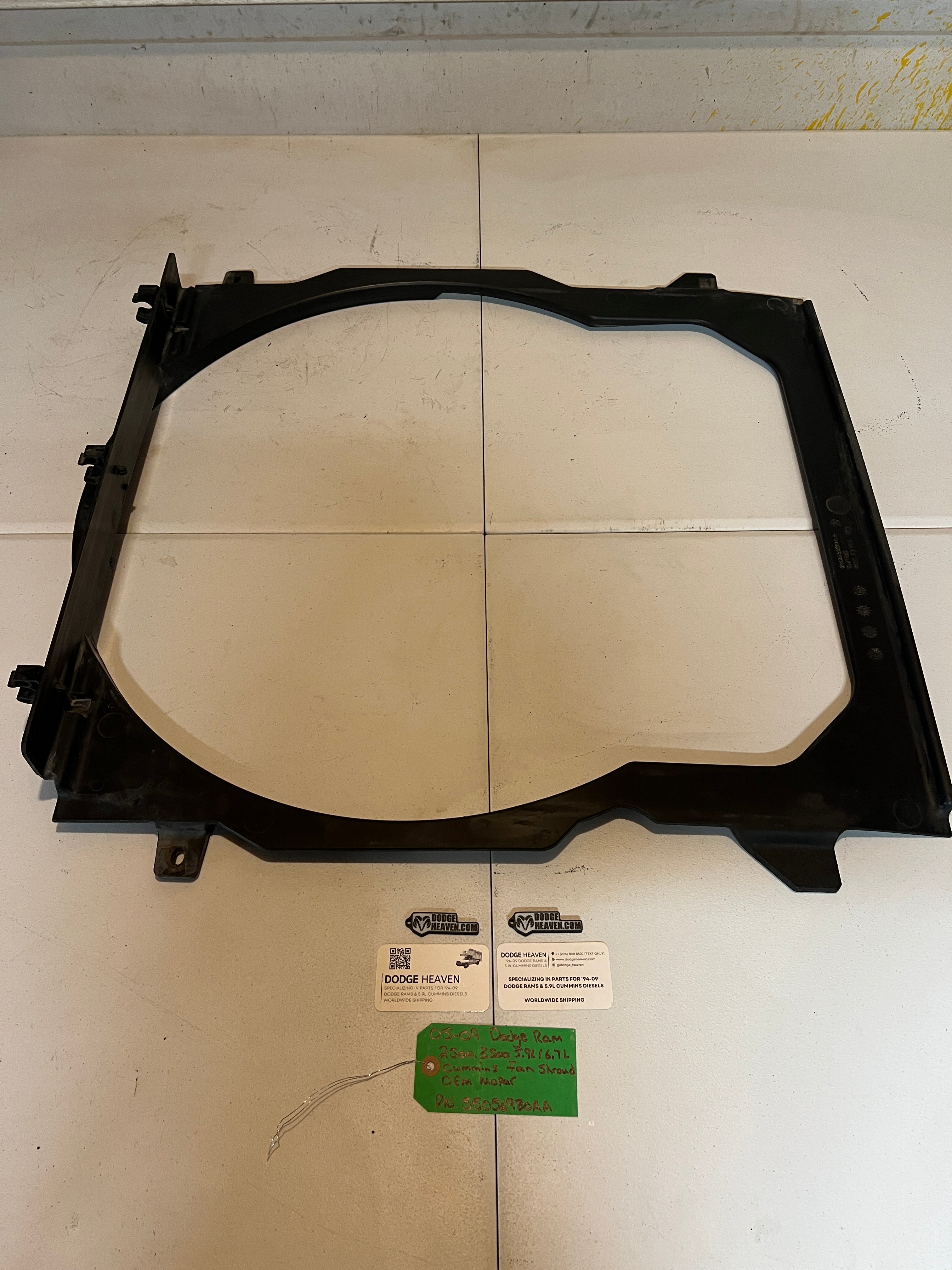 2005-2009 Dodge Ram 2500 3500 5.9 / 6.7 Cummins Fan Shroud