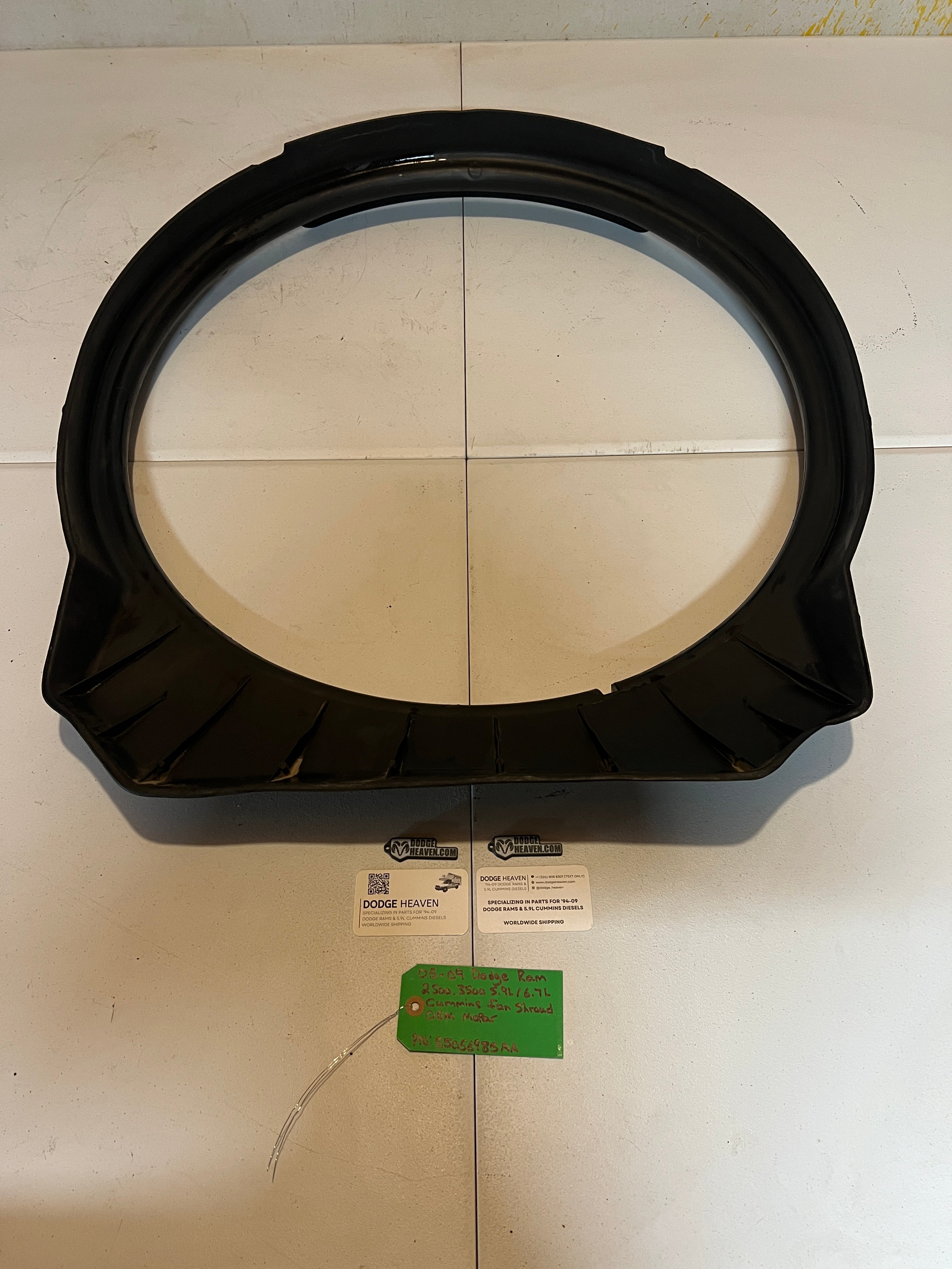2005-2009 Dodge Ram 2500 3500 5.9L / 6.7L Cummins Fan Shroud