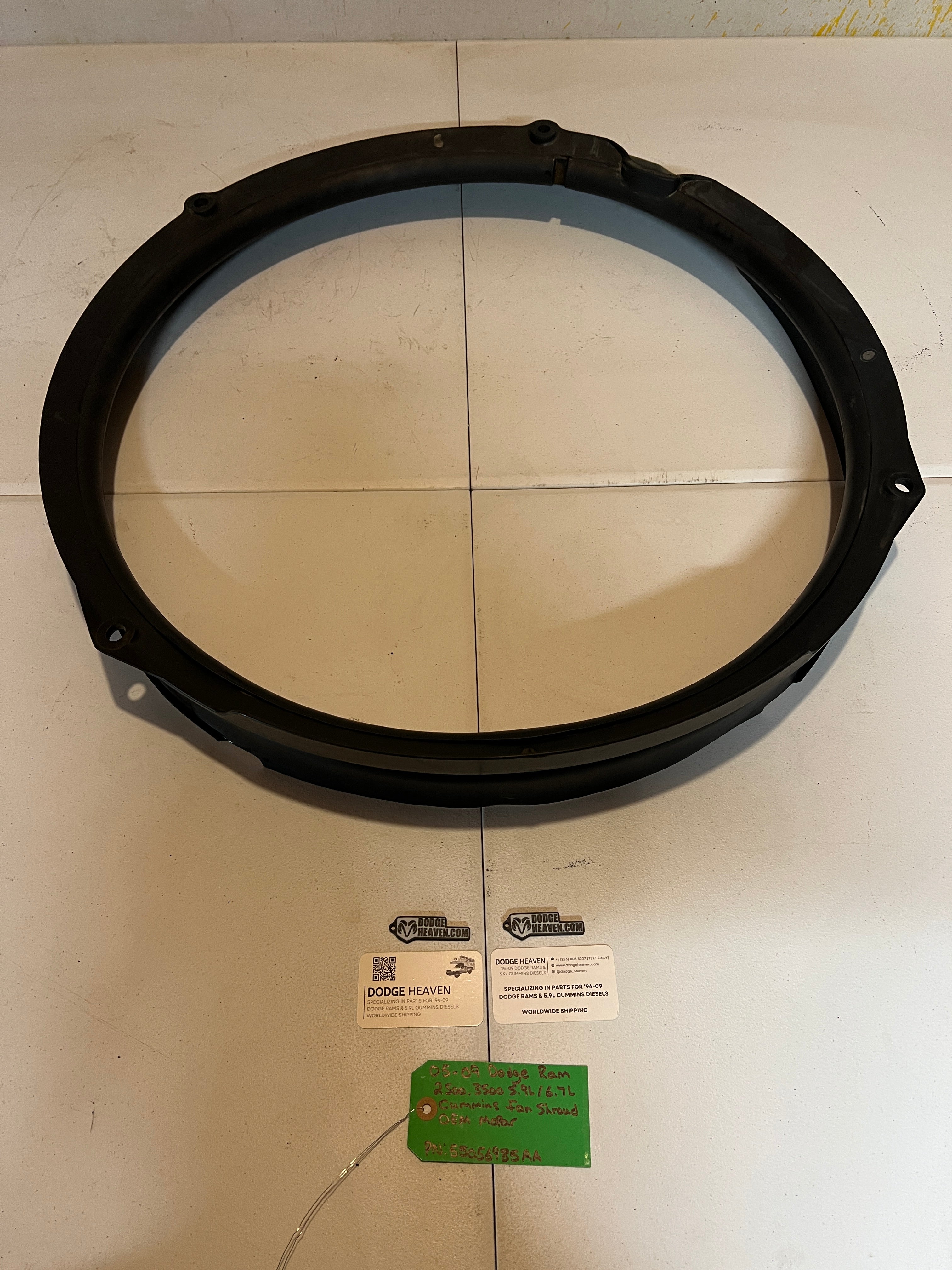 2005-2009 Dodge Ram 2500 3500 5.9L / 6.7L Cummins Fan Shroud