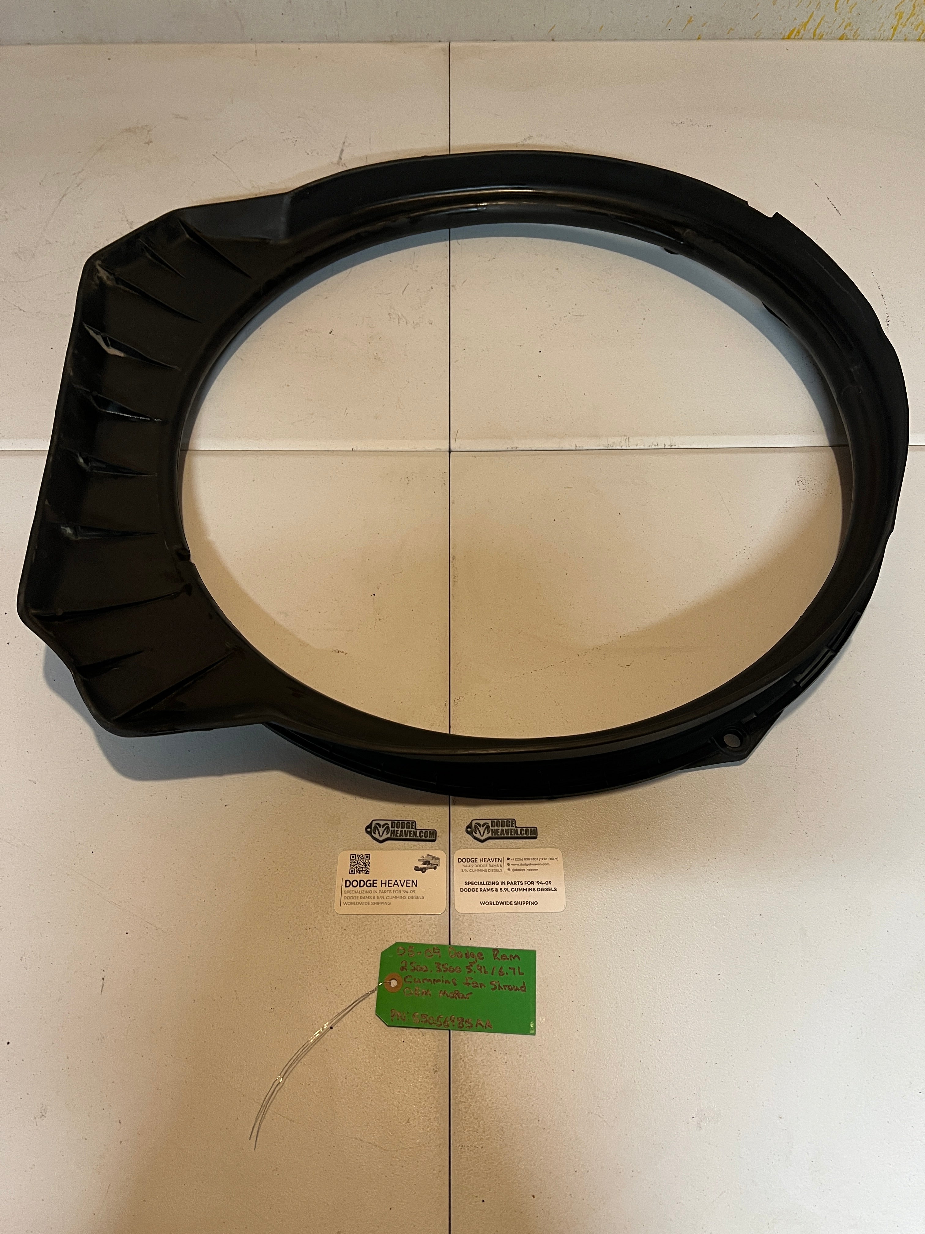 2005-2009 Dodge Ram 2500 3500 5.9L / 6.7L Cummins Fan Shroud