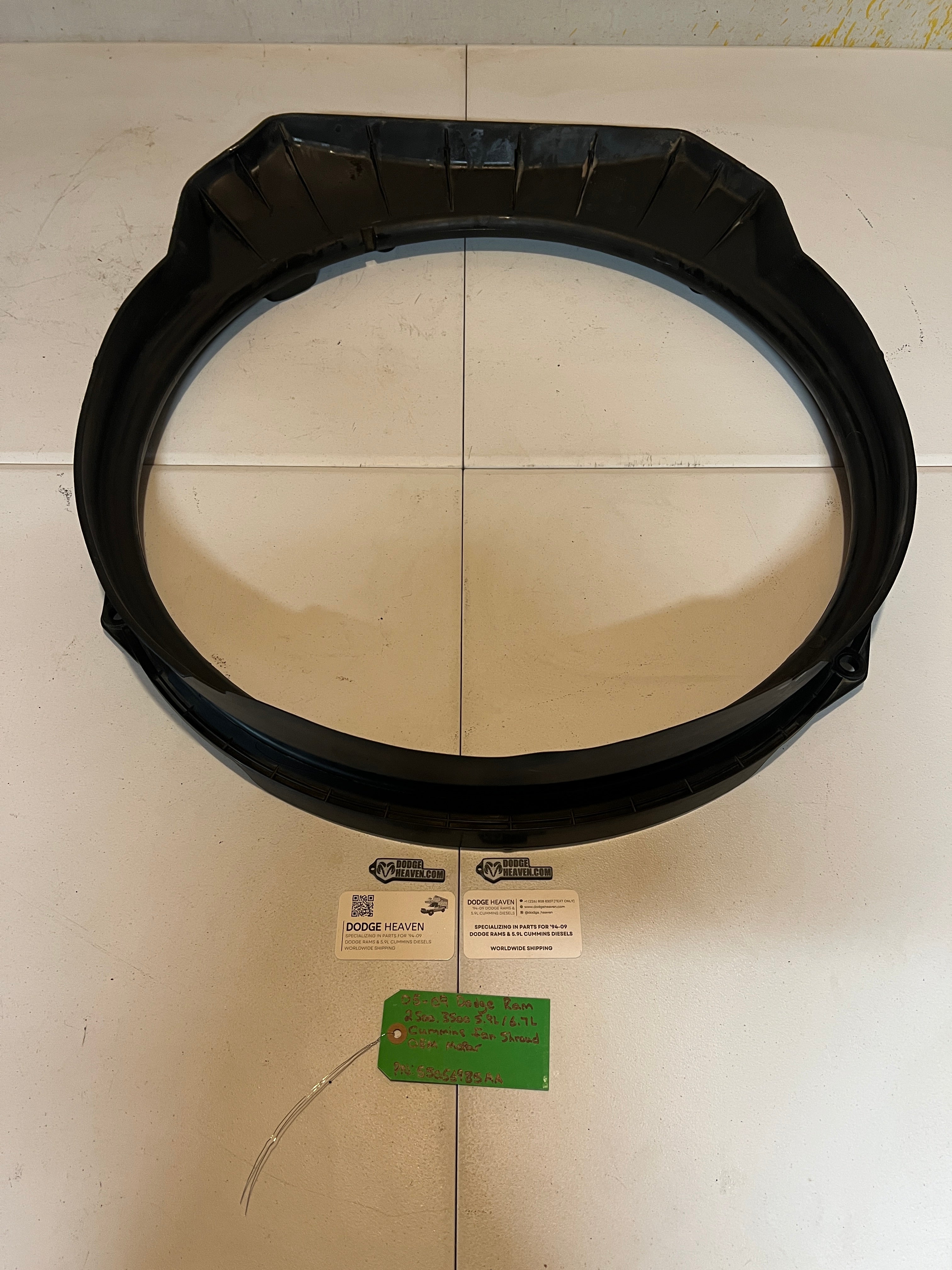 2005-2009 Dodge Ram 2500 3500 5.9L / 6.7L Cummins Fan Shroud