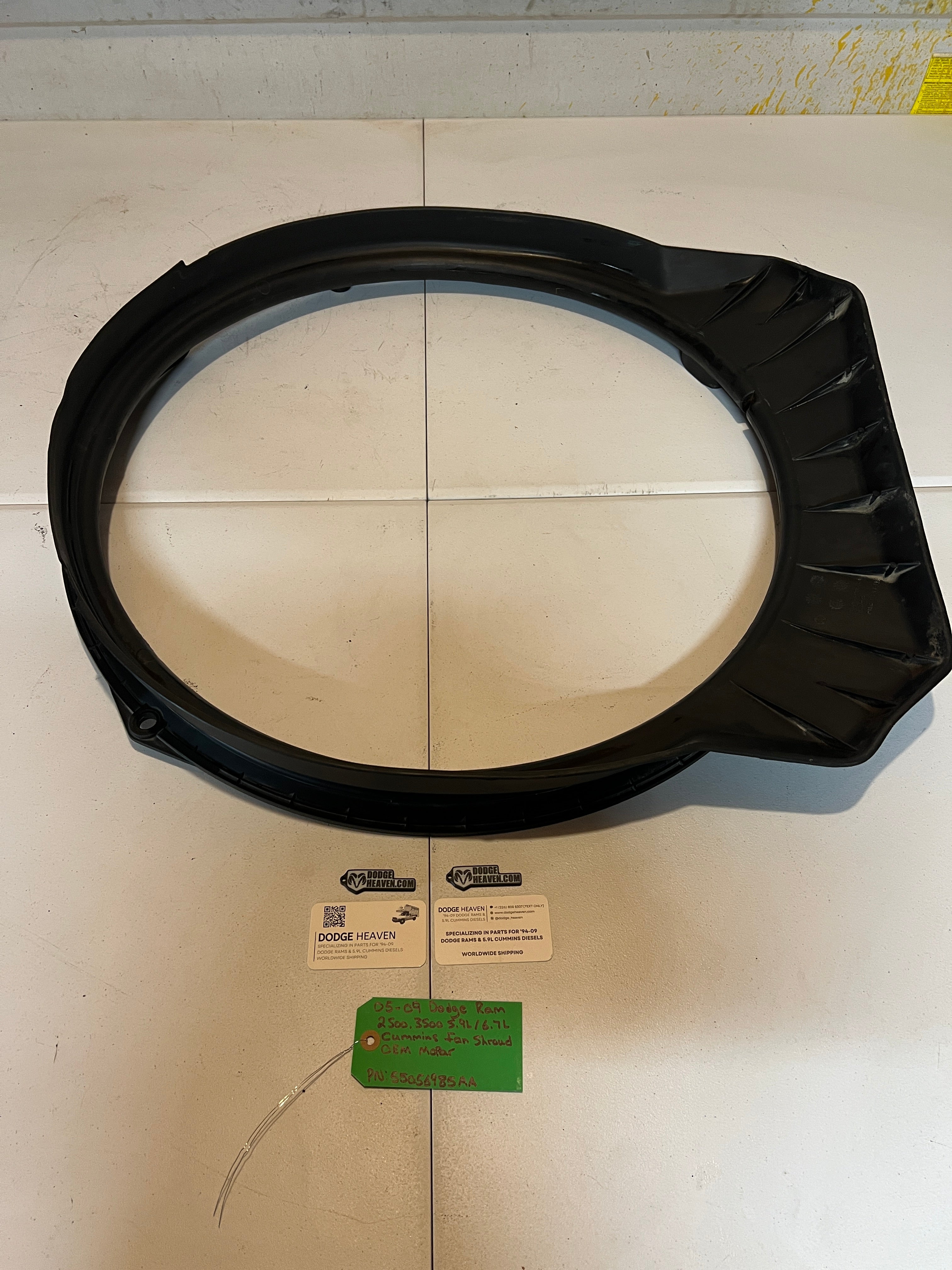2005-2009 Dodge Ram 2500 3500 5.9L / 6.7L Cummins Fan Shroud