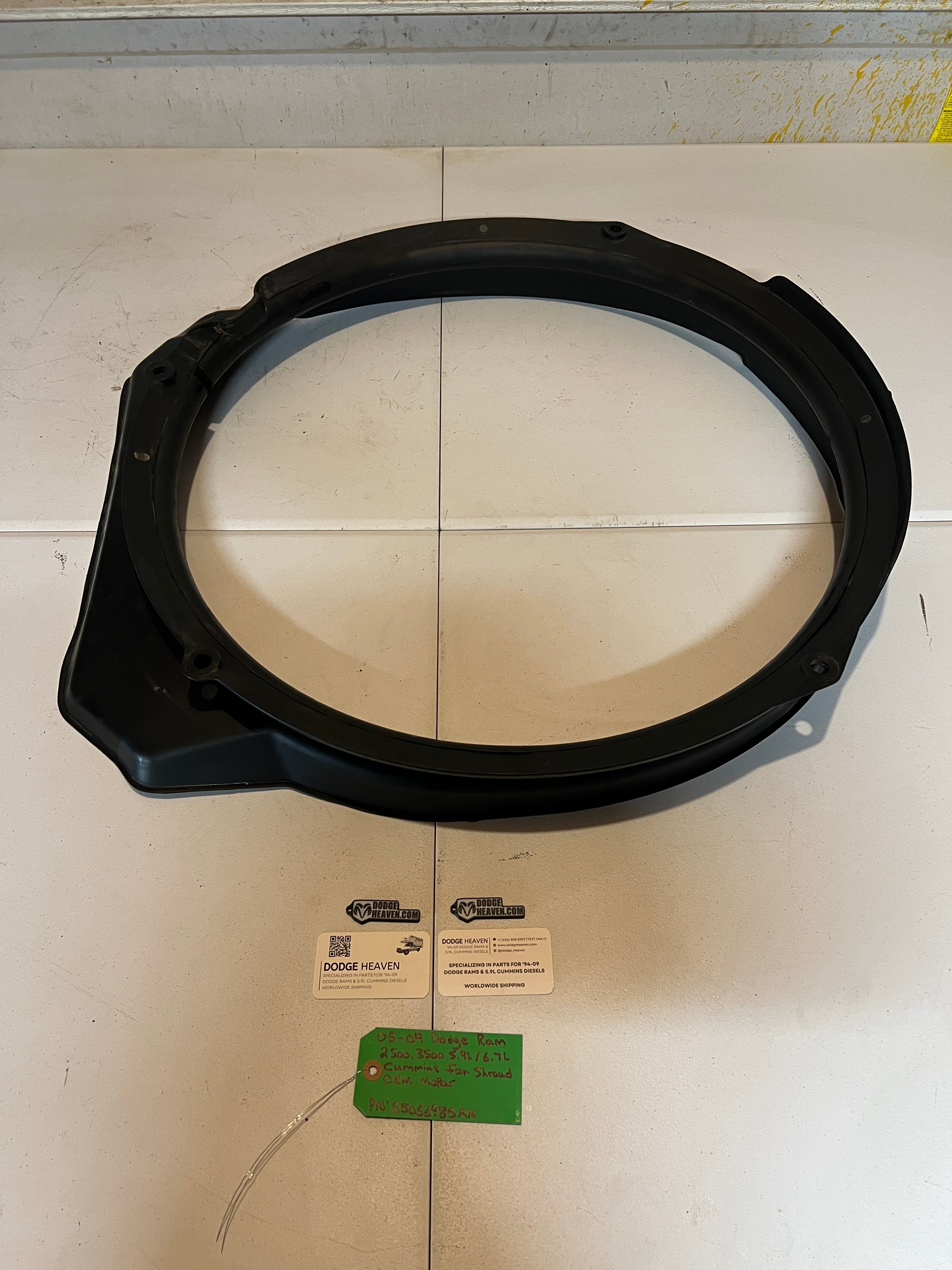 2005-2009 Dodge Ram 2500 3500 5.9L / 6.7L Cummins Fan Shroud
