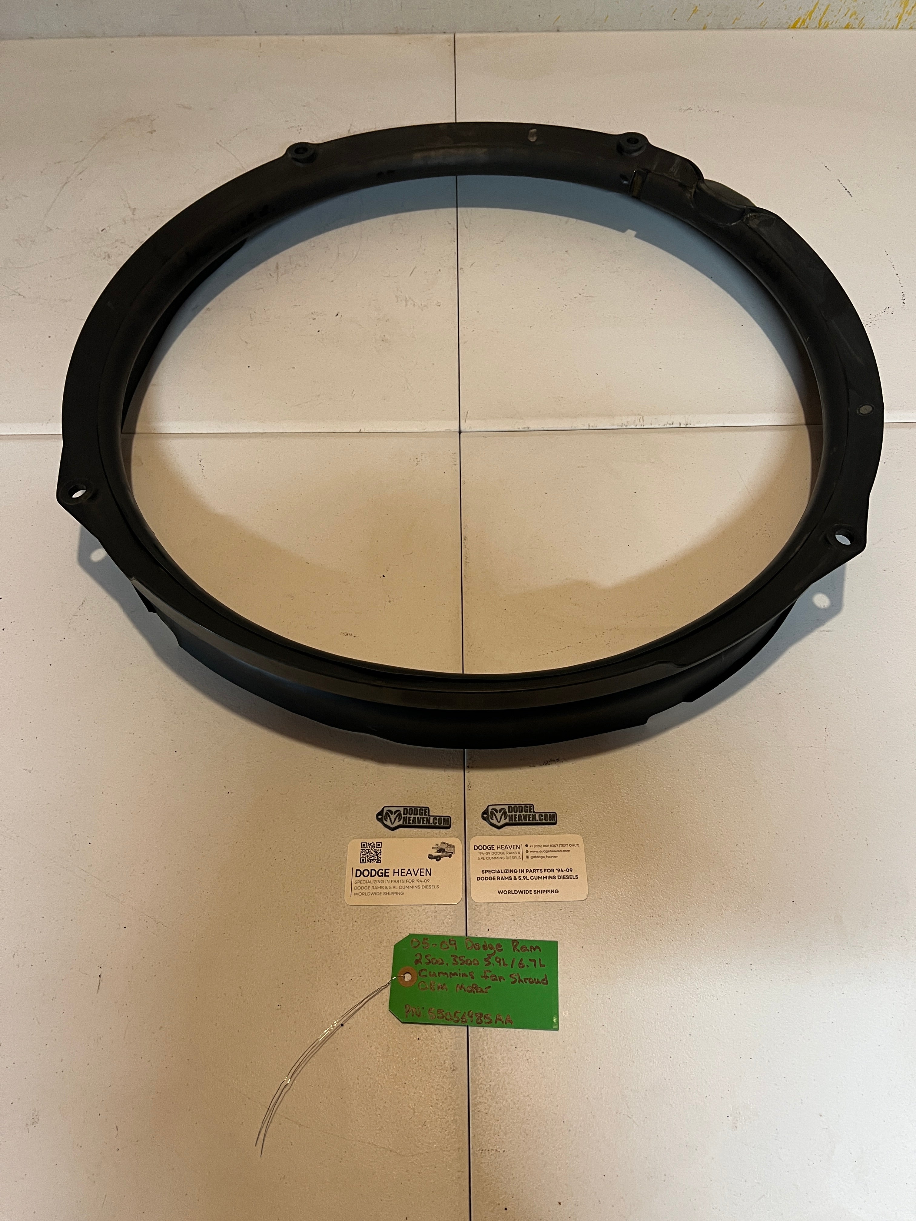 2005-2009 Dodge Ram 2500 3500 5.9L / 6.7L Cummins Fan Shroud