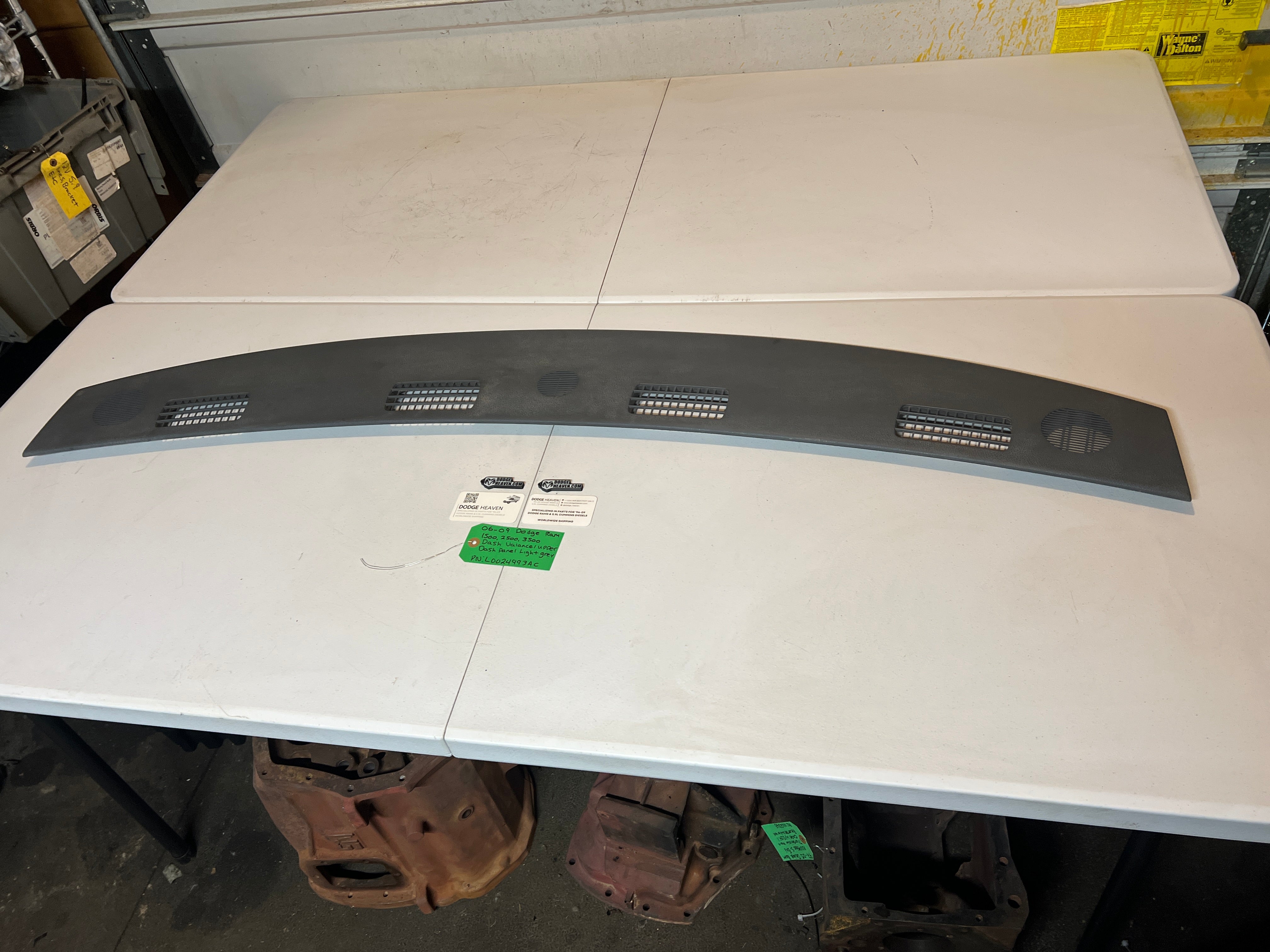 2006-2009 Dodge Ram 1500-3500 Upper Dash Pad / Dash Cowl