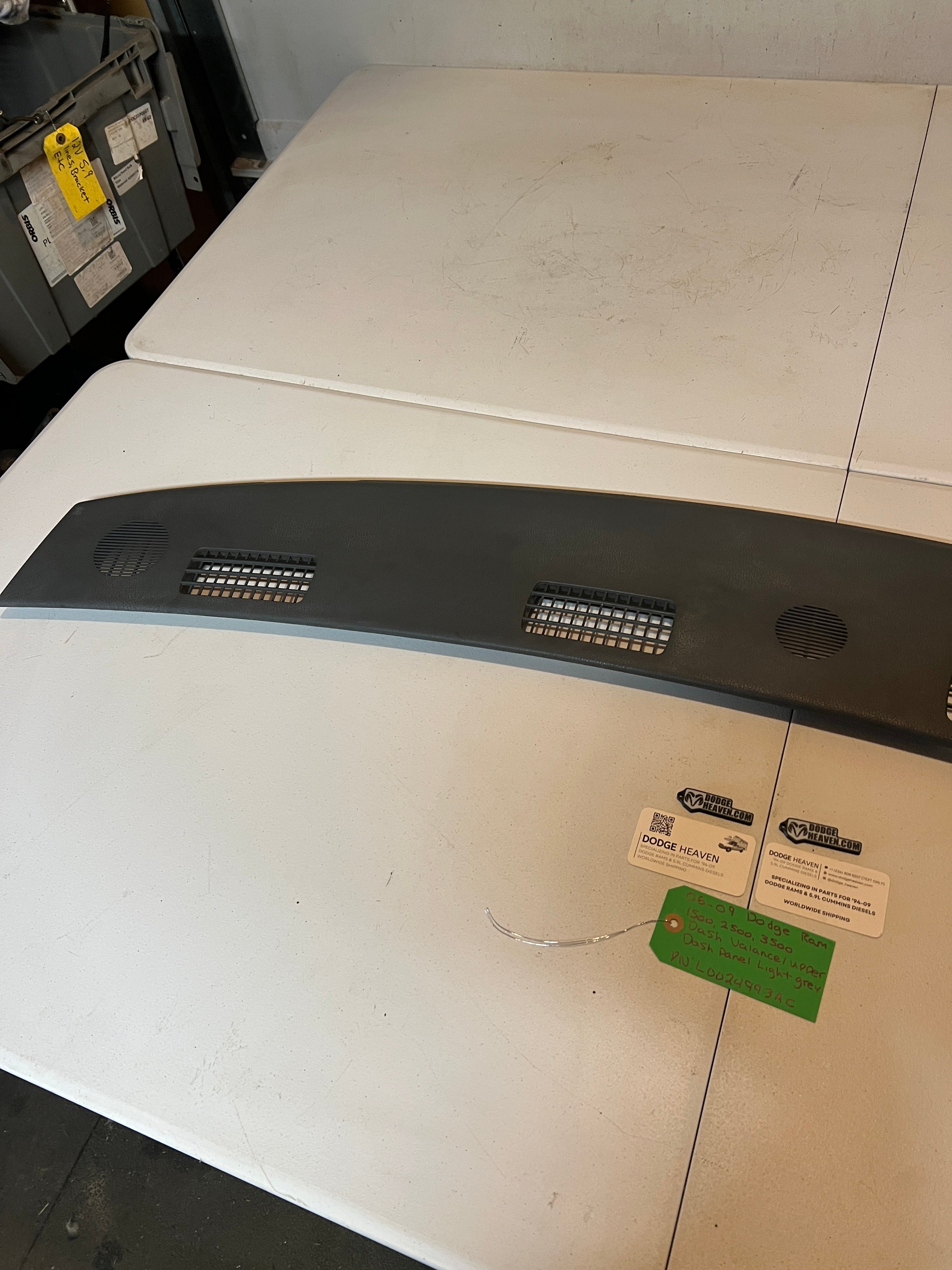 2006-2009 Dodge Ram 1500-3500 Upper Dash Pad / Dash Cowl