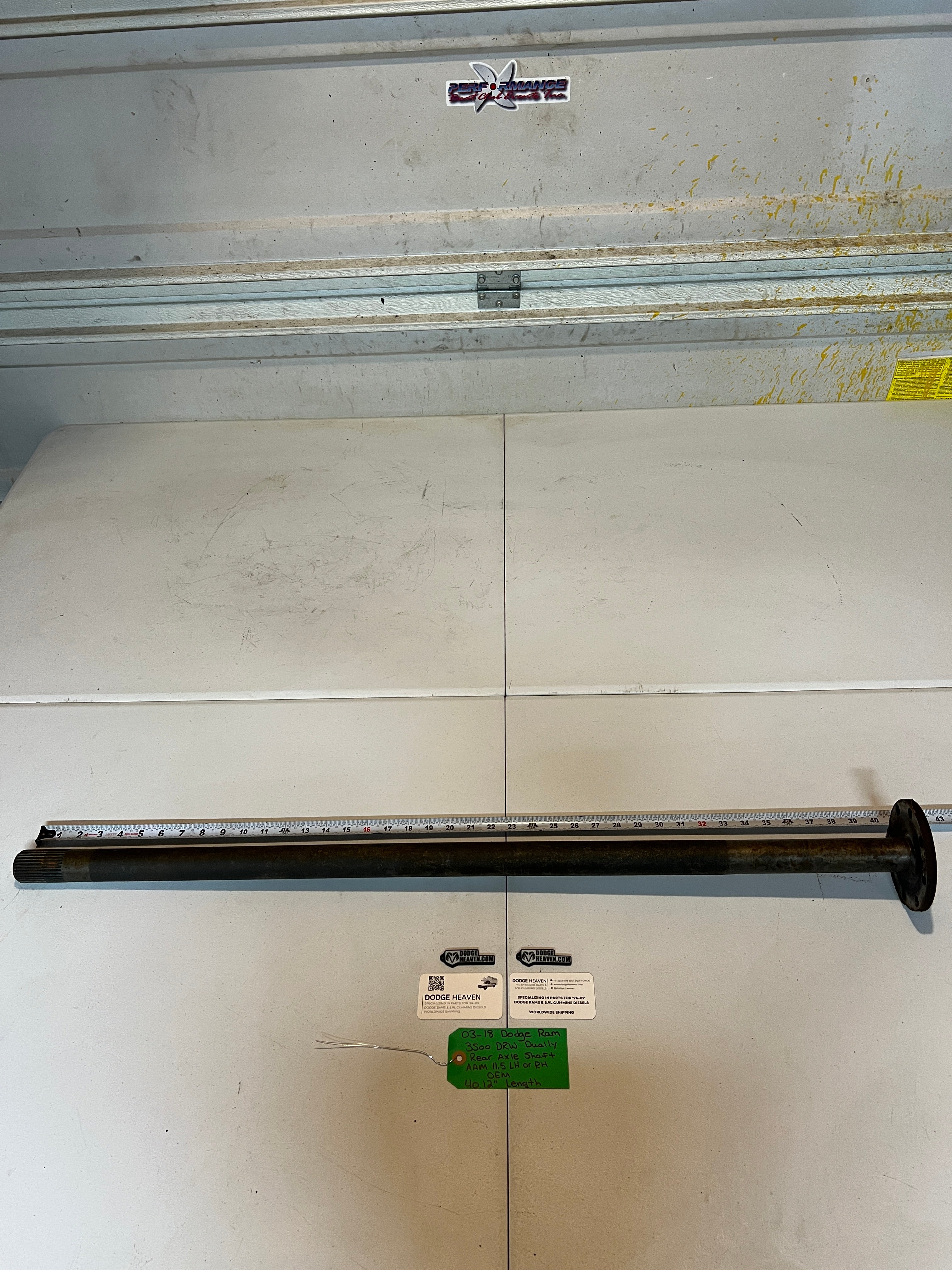 2003-2018 Dodge Ram 3500 Dually Raer Axle Shaft AAM 11.5 40.12 LH OR RH
