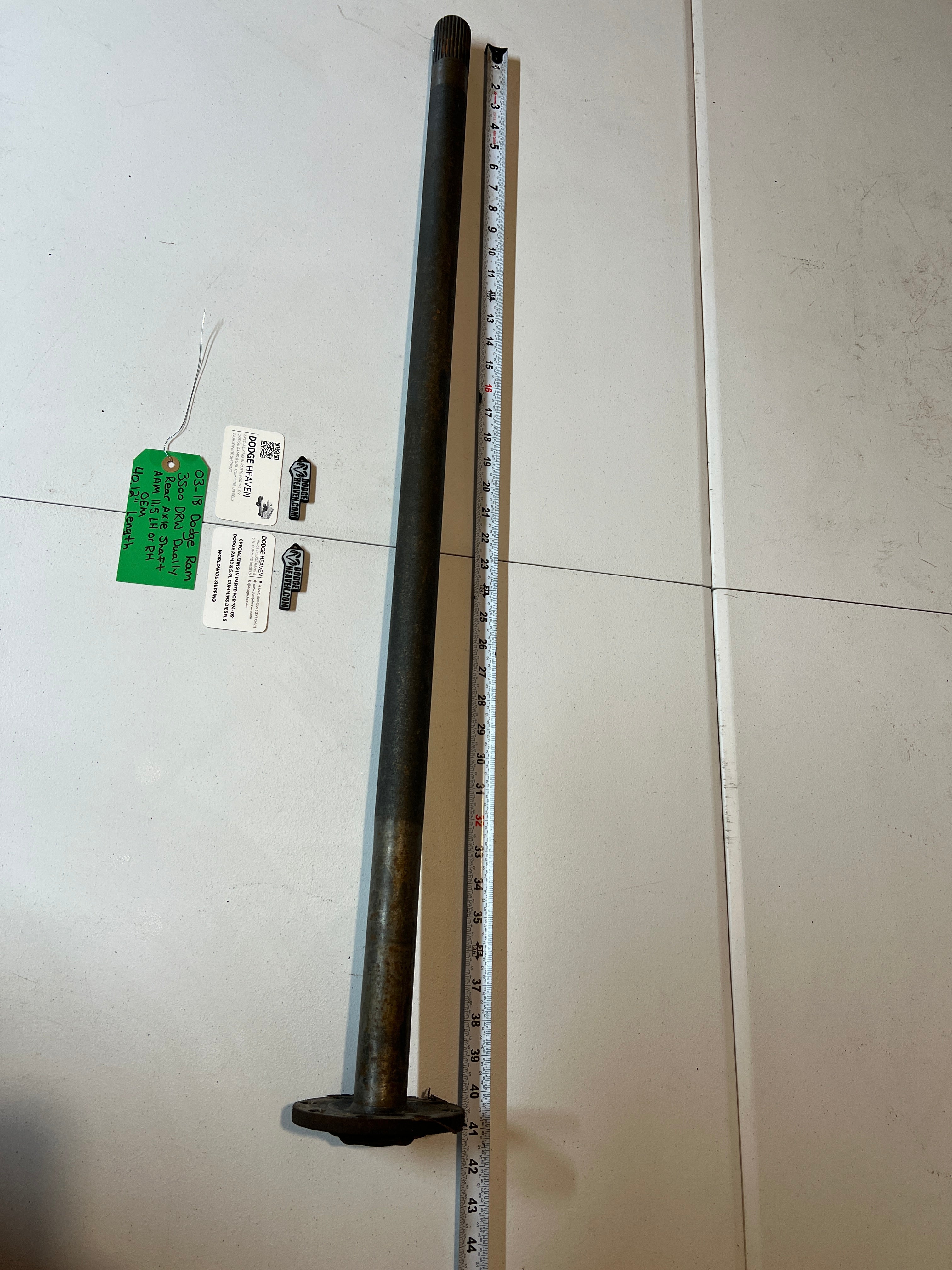 2003-2018 Dodge Ram 3500 Dually Raer Axle Shaft AAM 11.5 40.12 LH OR RH