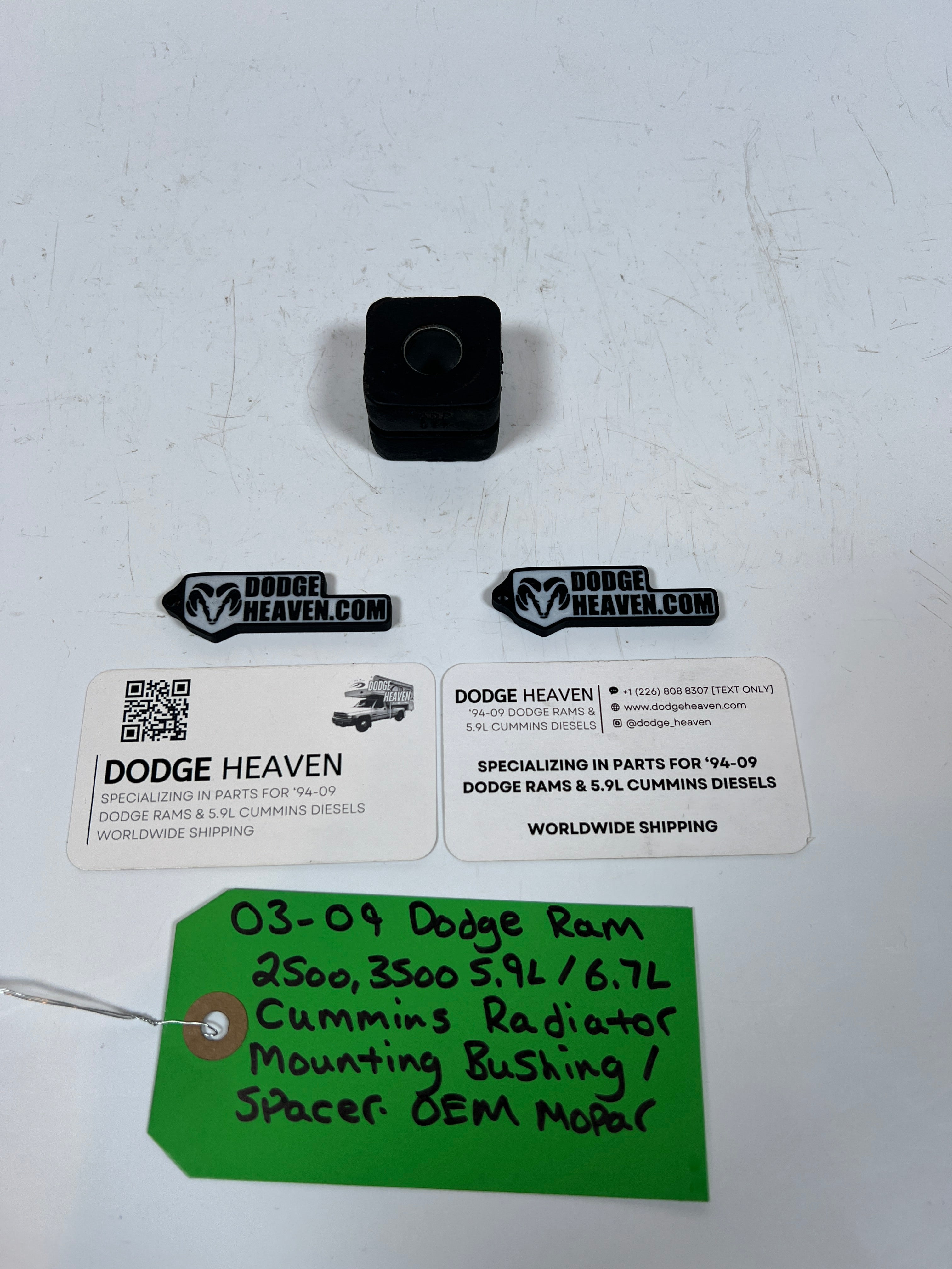 2003-2009 Dodge Ram 2500 3500 5.9L / 6.7L Cummins Radiator Mounting Bushing