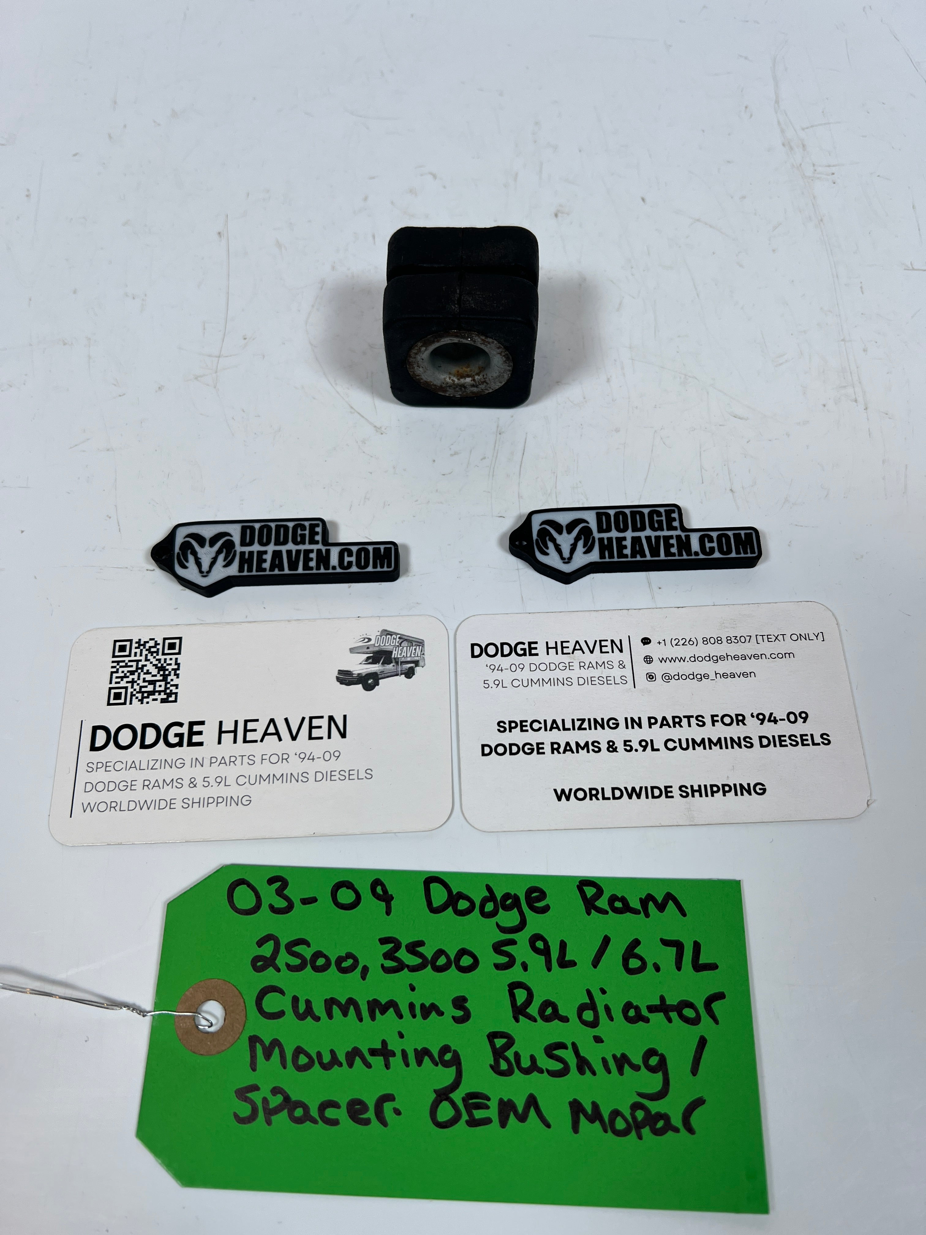2003-2009 Dodge Ram 2500 3500 5.9L / 6.7L Cummins Radiator Mounting Bushing
