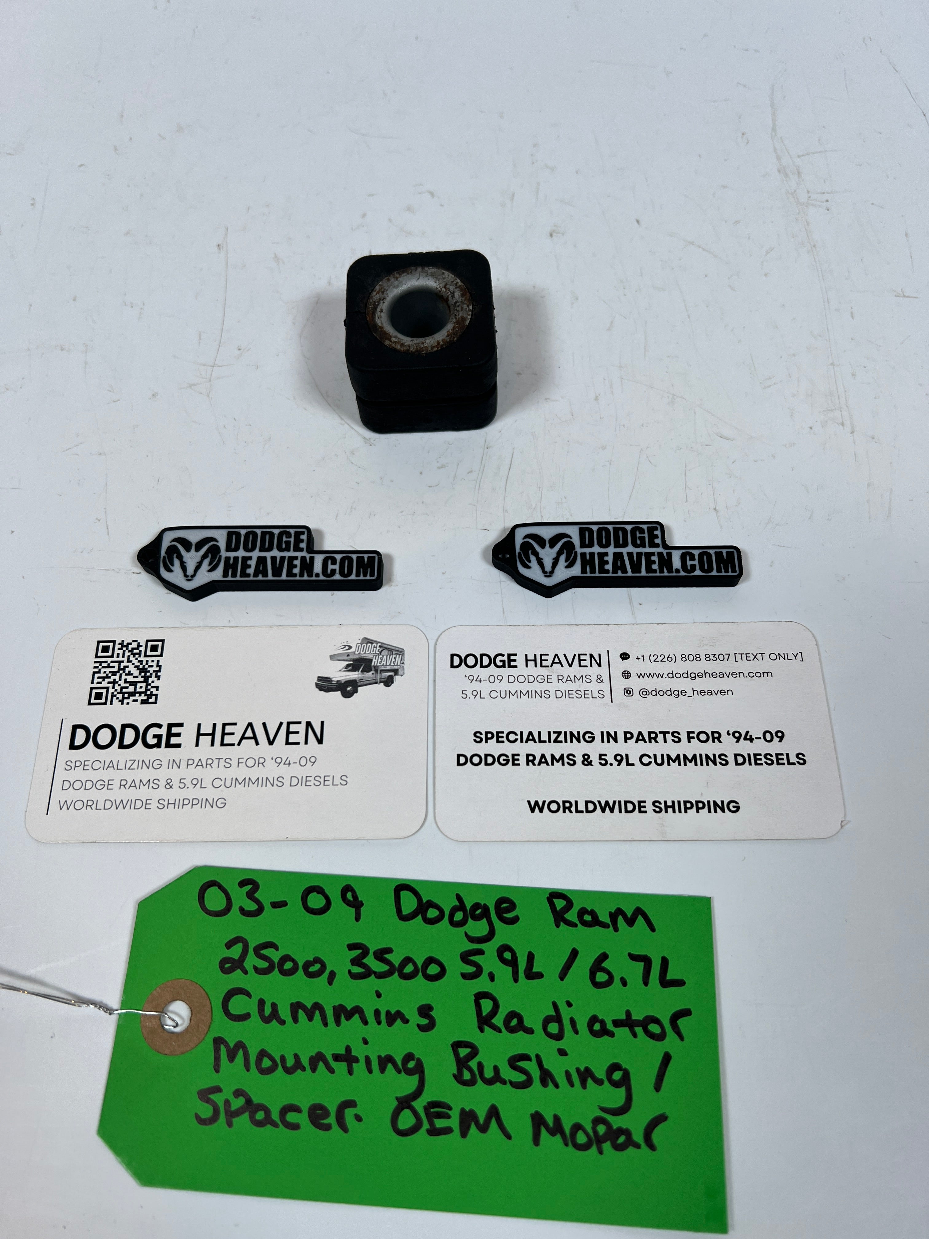 2003-2009 Dodge Ram 2500 3500 5.9L / 6.7L Cummins Radiator Mounting Bushing
