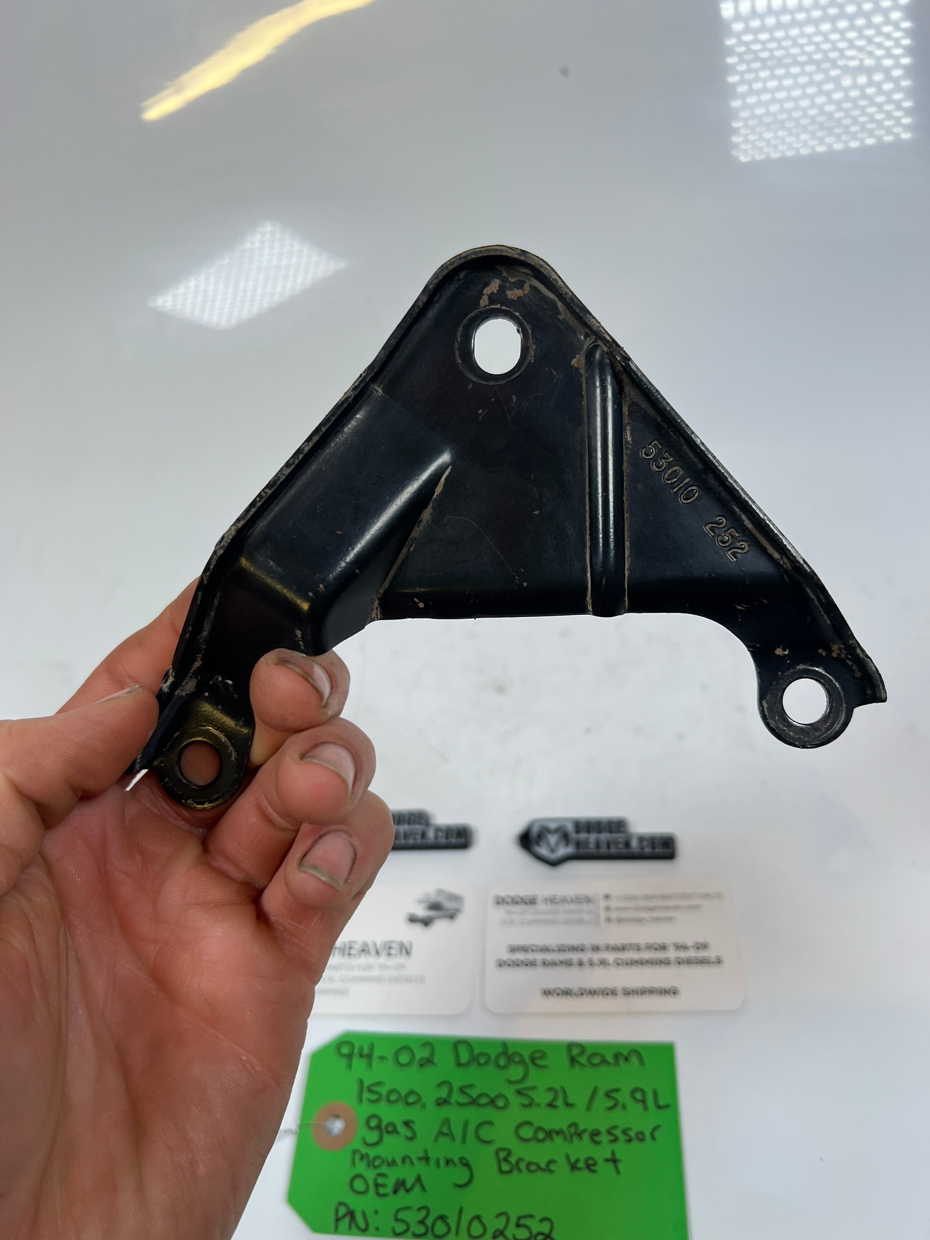 1994-2002 Dodge Ram 1500 2500 5.2L/5.9L Gas A/C Compressor Bracket