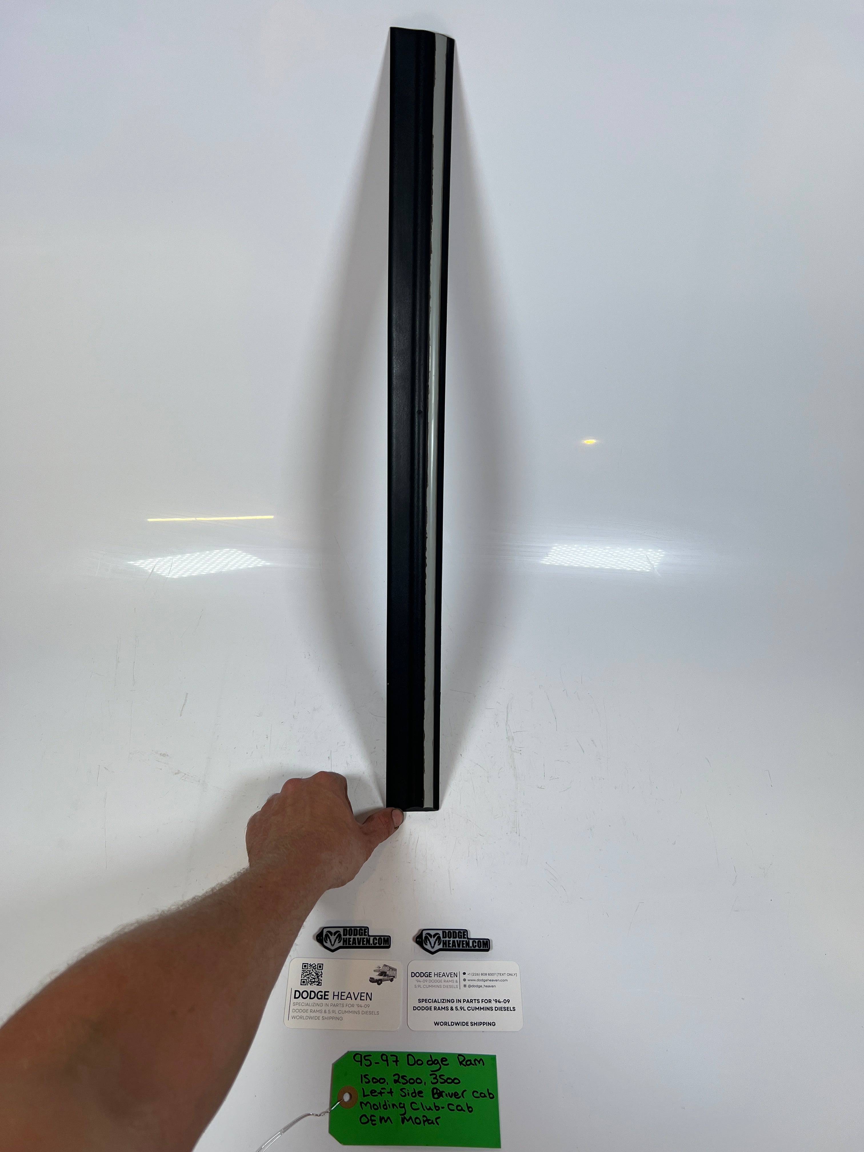 1995-1997 Dodge Ram 1500-3500 LH Cab Molding Club Cab
