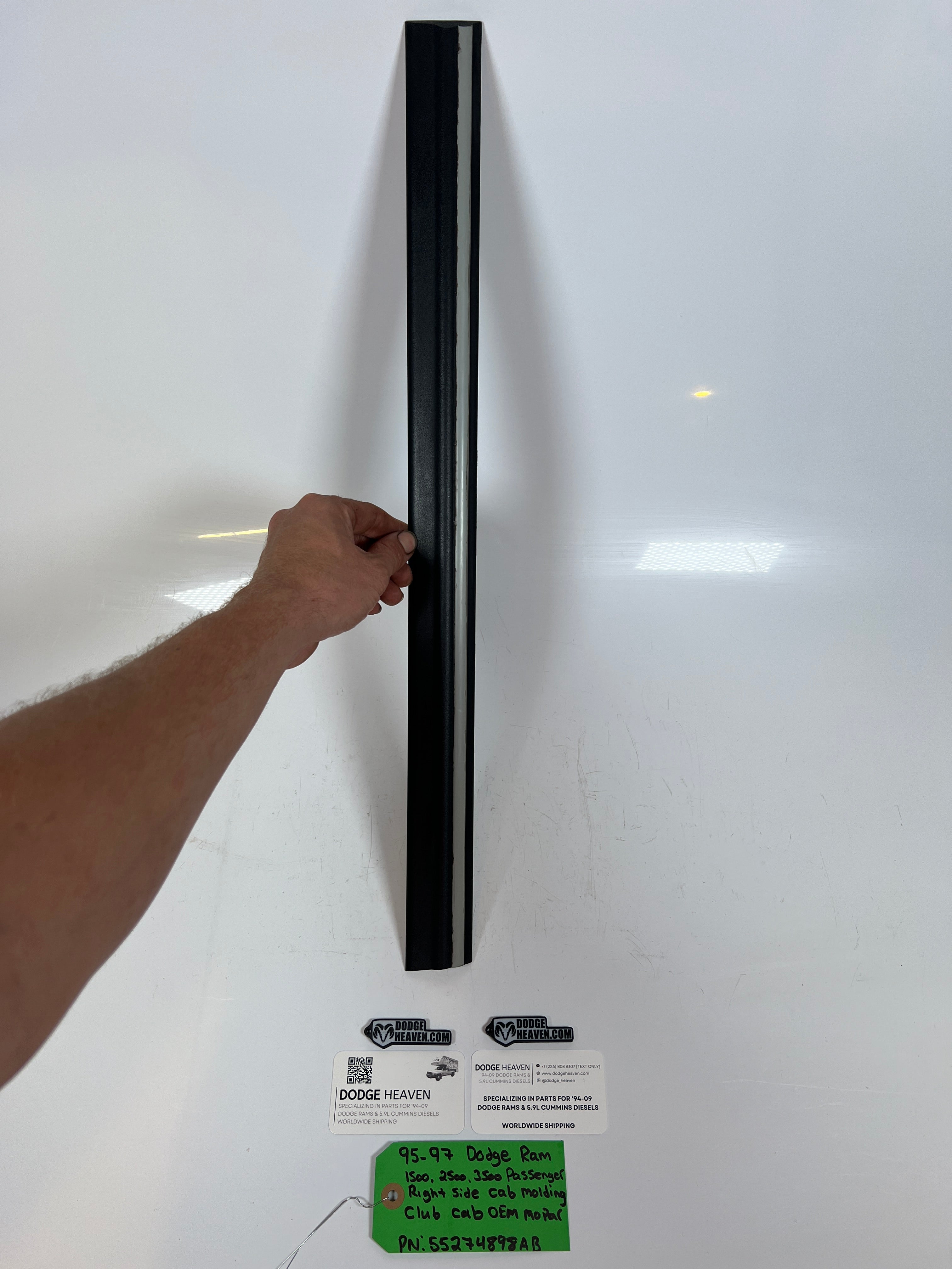 1995-1997 Dodge Ram 1500-3500 Club Cab Passenger Cab Molding