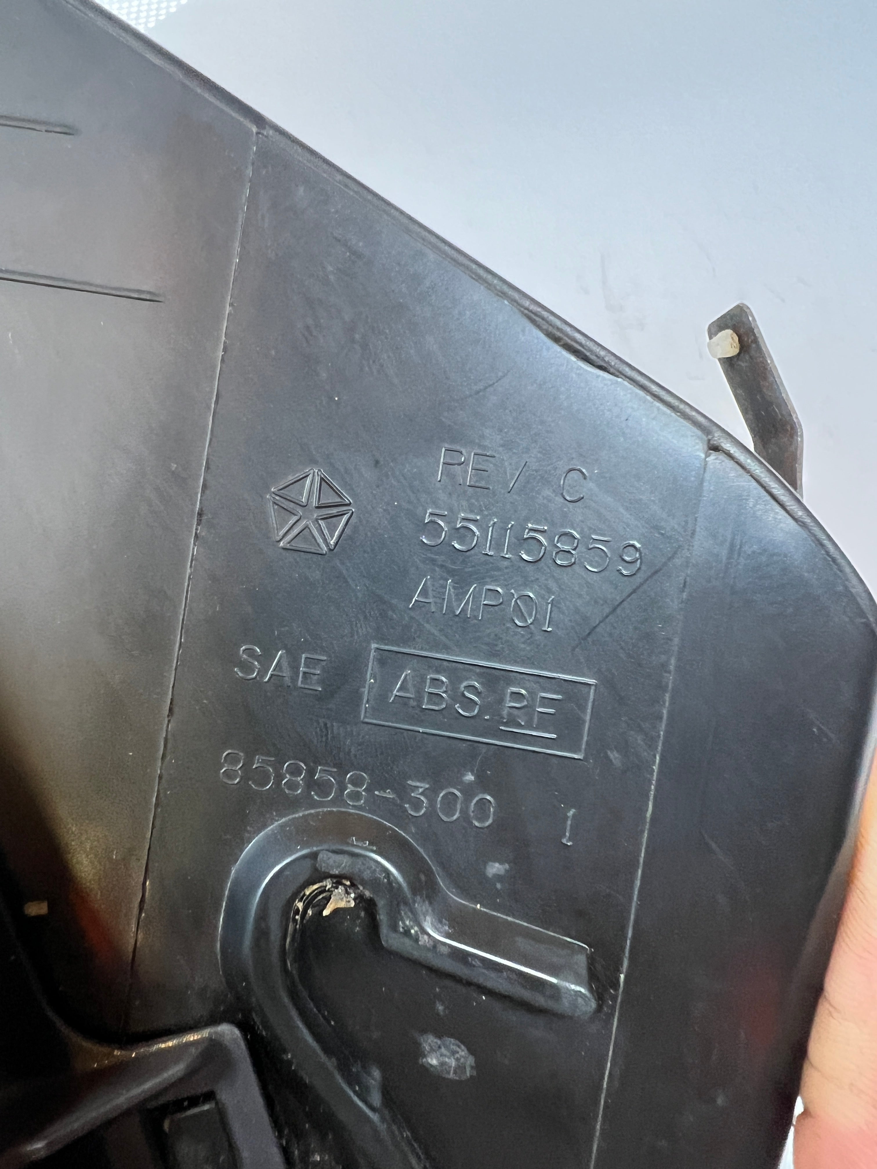 1998-2002 Dodge Ram 1500 2500 3500 Dash Pull-Out Ashtray Dark Grey