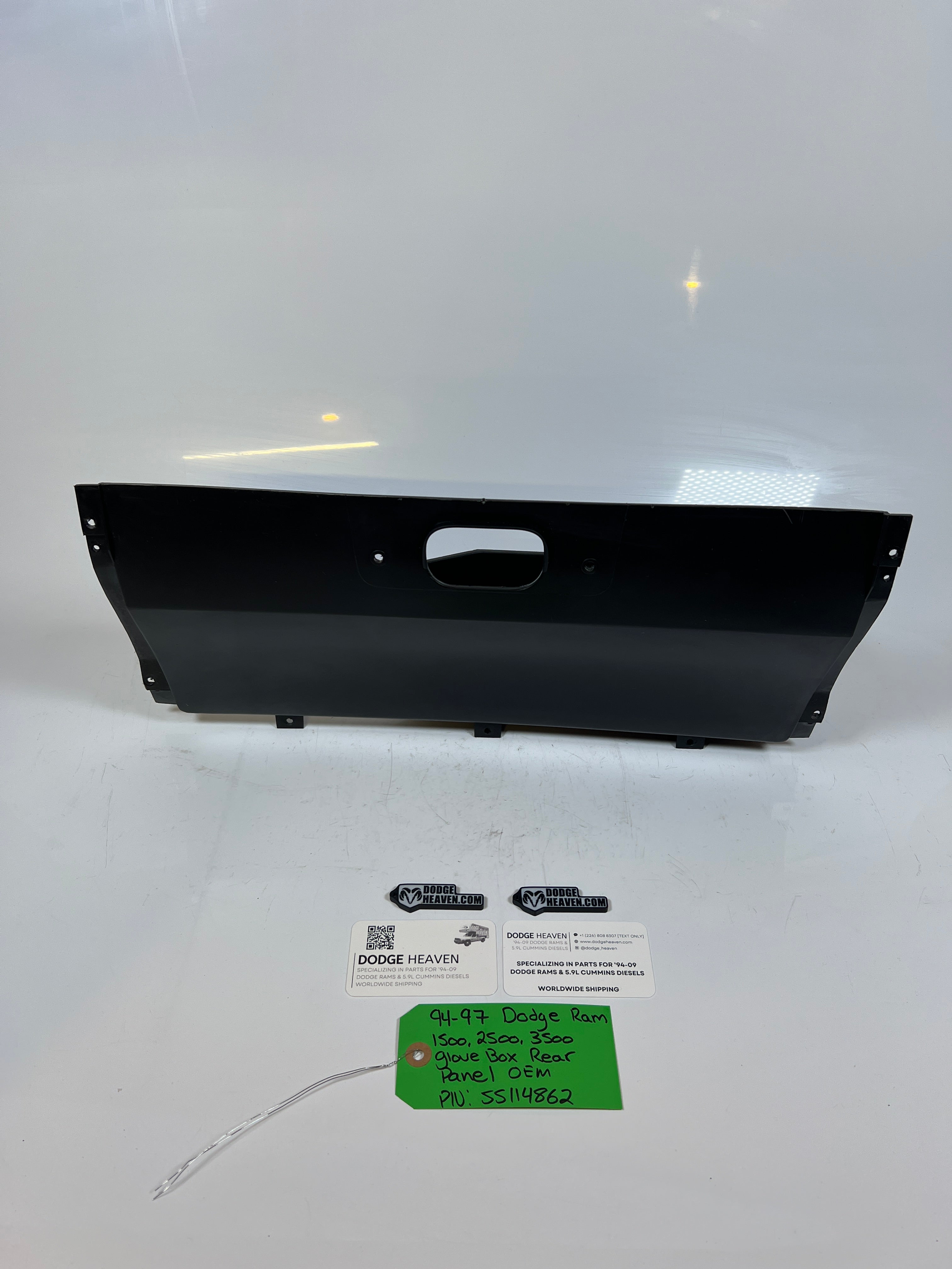 1994-1997 Dodge Ram 1500 2500 3500 Glove Box Rear Panel
