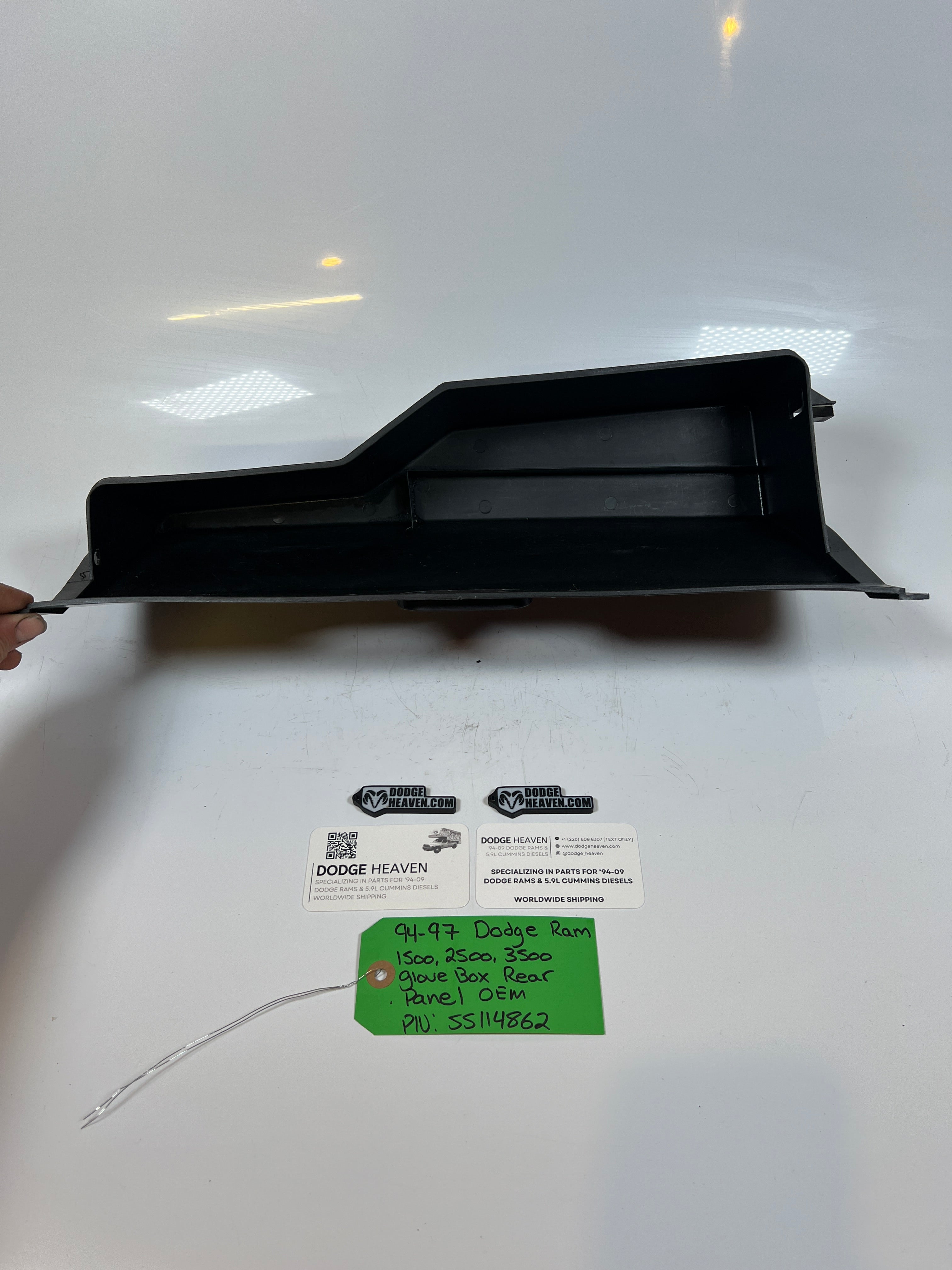1994-1997 Dodge Ram 1500 2500 3500 Glove Box Rear Panel