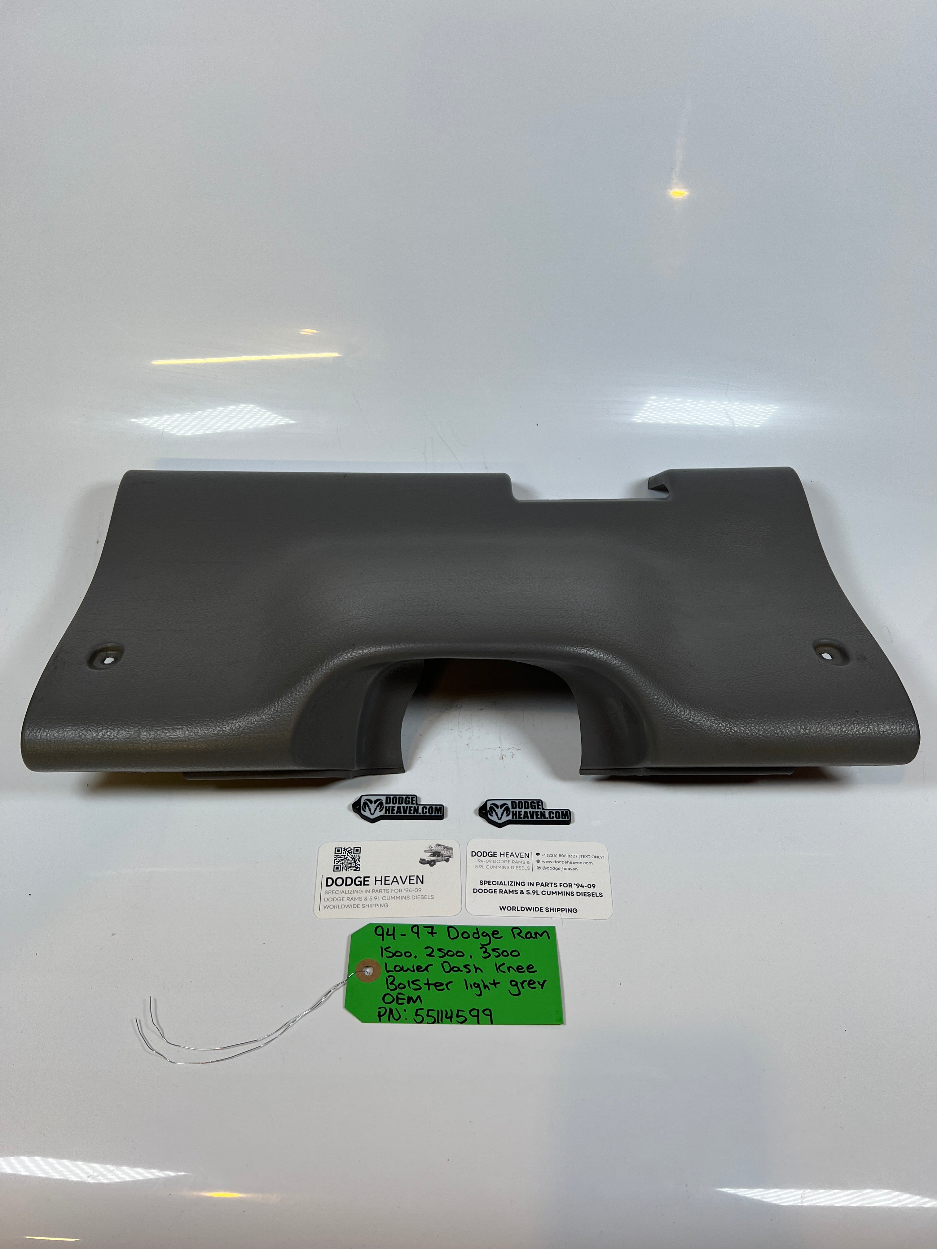 1994-1997 Dodge Ram 1500-3500 Lower Dash Knee bolster Light Grey