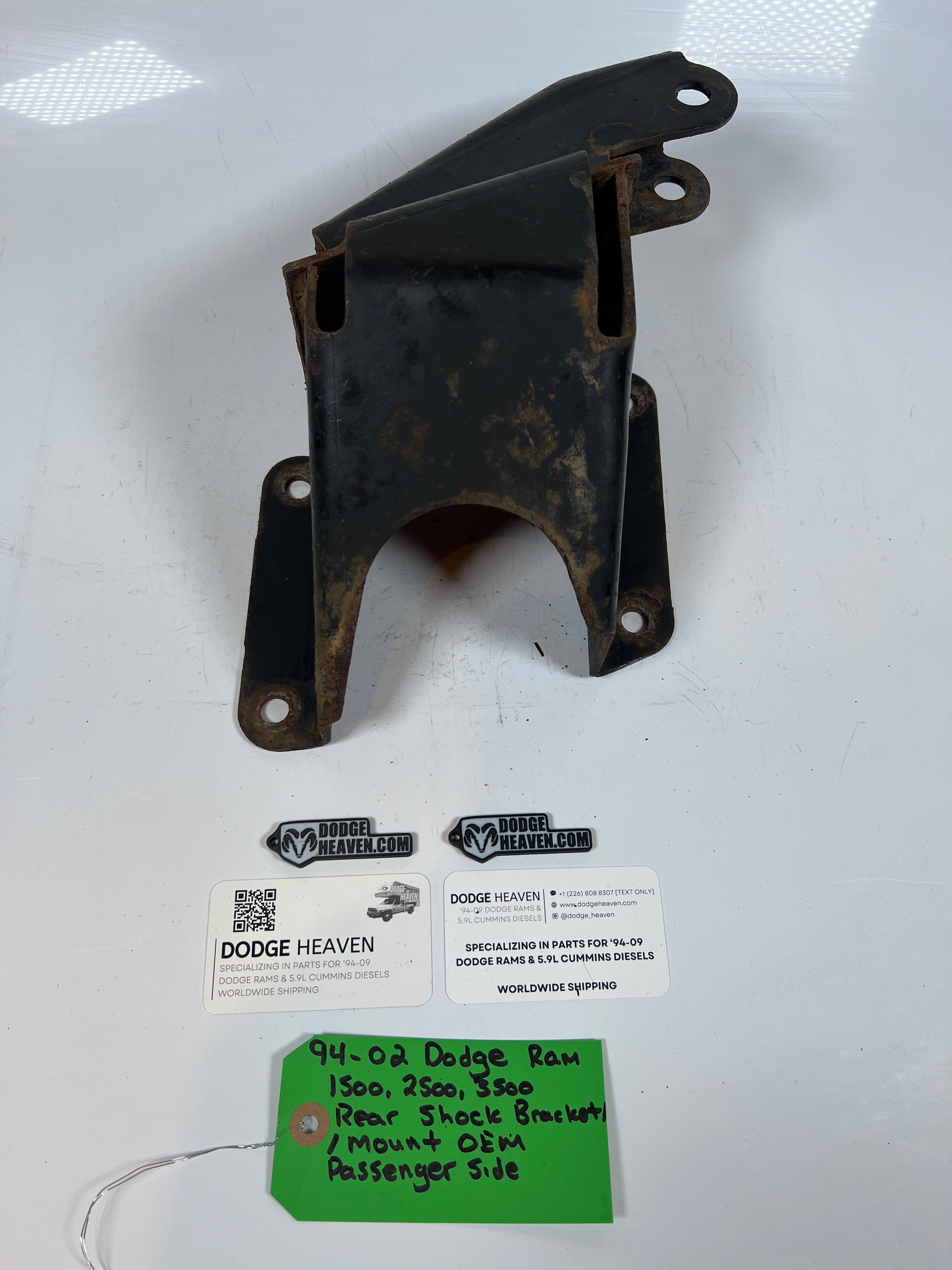 1994-2002 Dodge Ram 1500-3500 Rear Shock Bracket / Mount Passenger Side