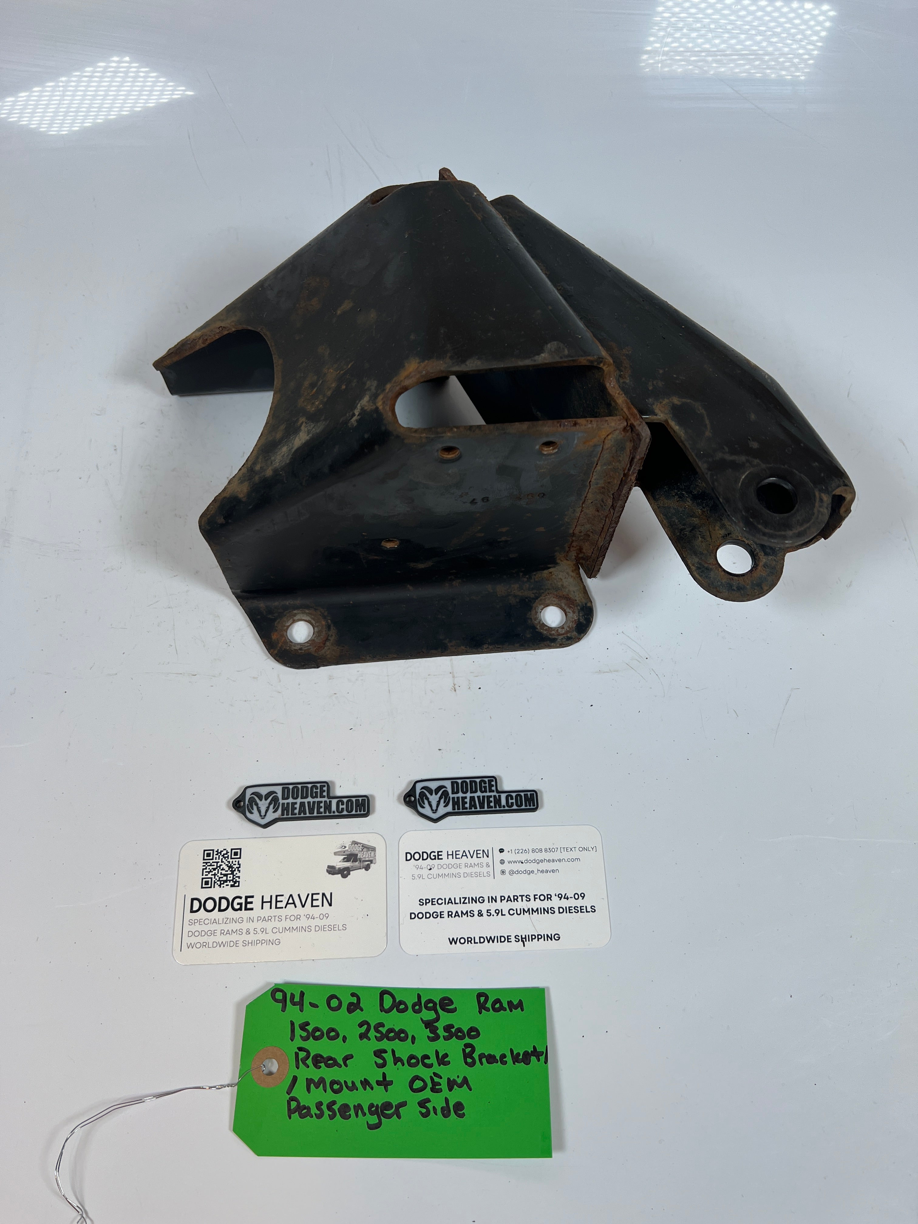 1994-2002 Dodge Ram 1500-3500 Rear Shock Bracket / Mount Passenger Side