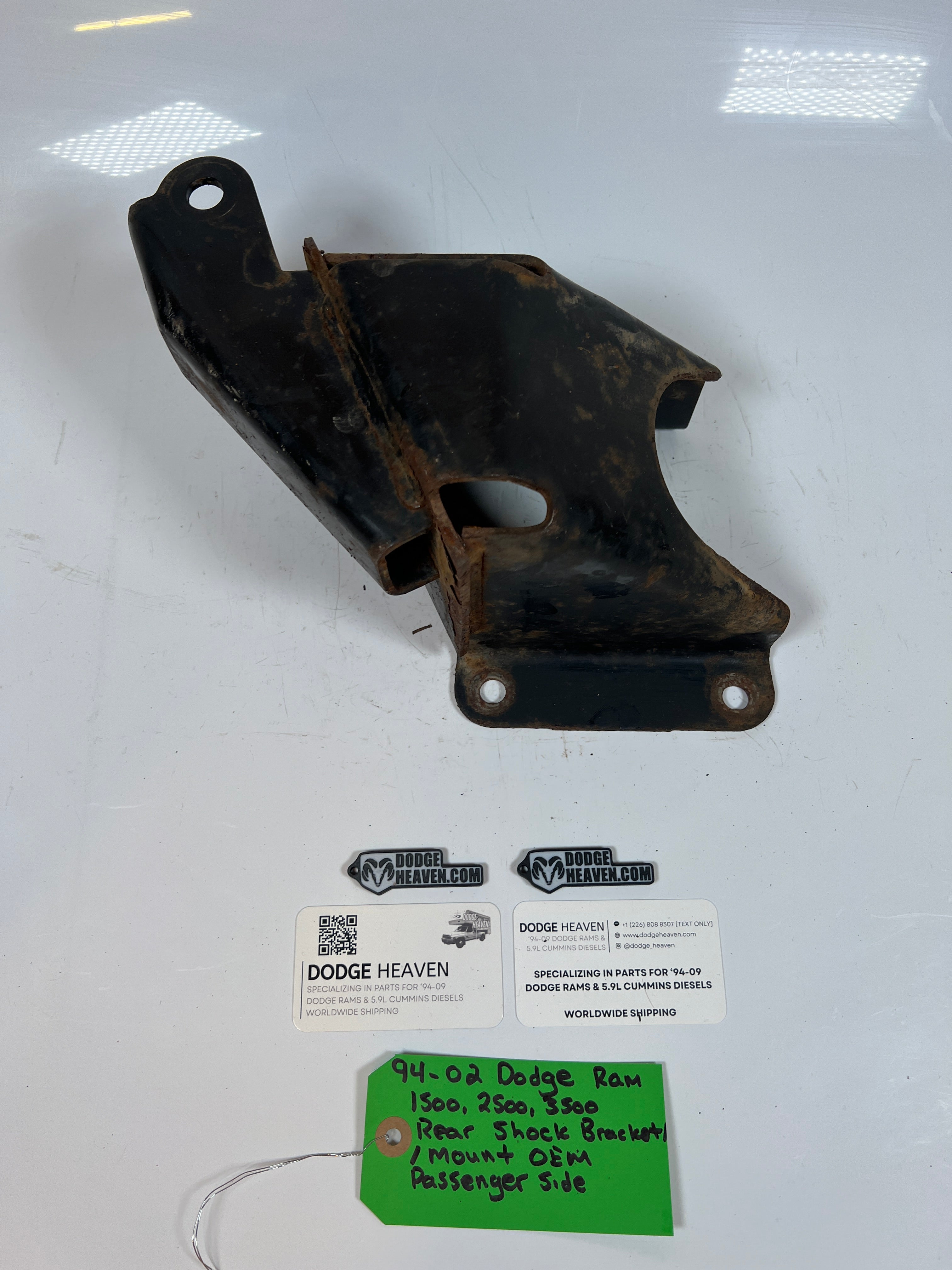 1994-2002 Dodge Ram 1500-3500 Rear Shock Bracket / Mount Passenger Side