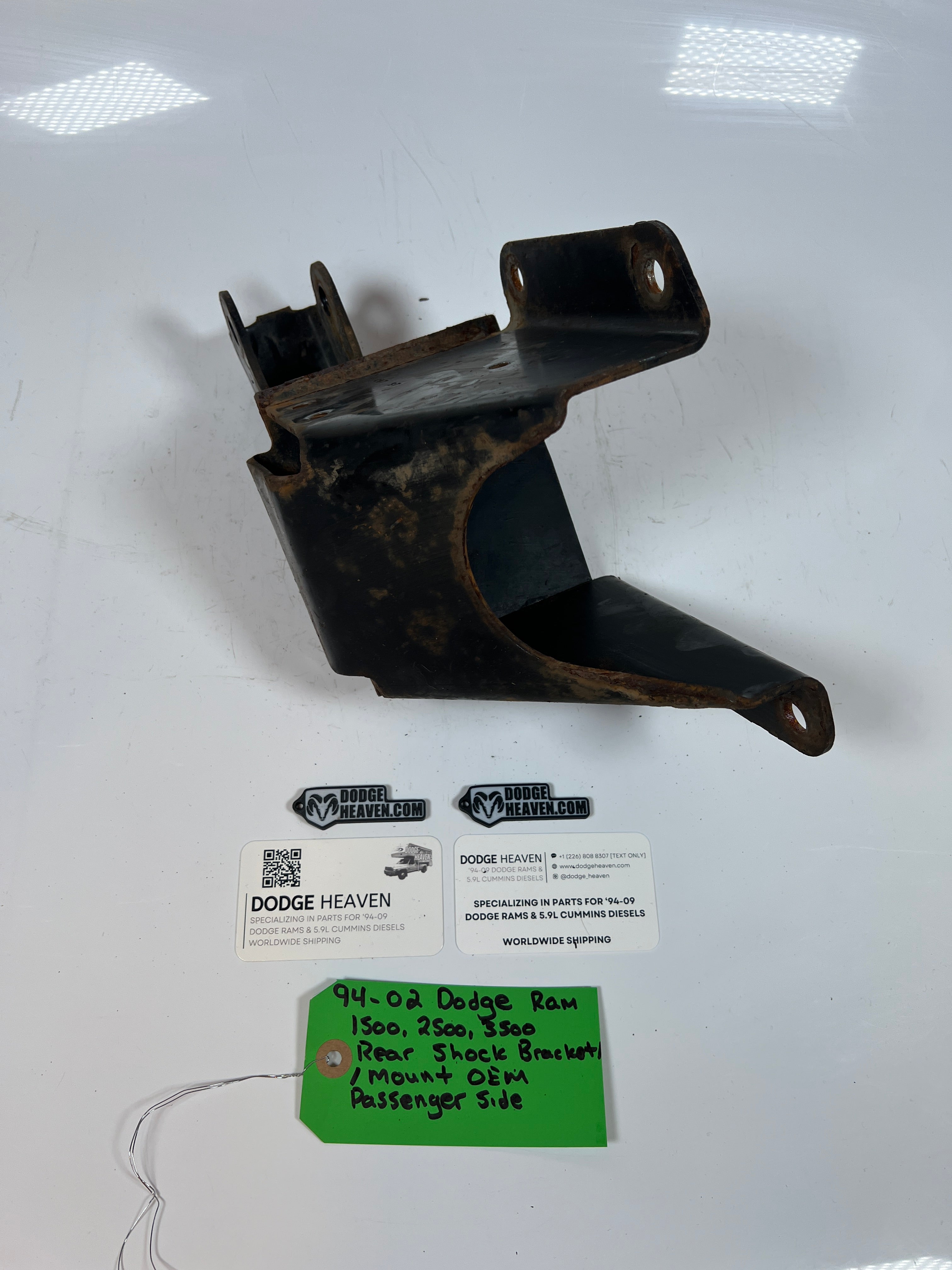 1994-2002 Dodge Ram 1500-3500 Rear Shock Bracket / Mount Passenger Side