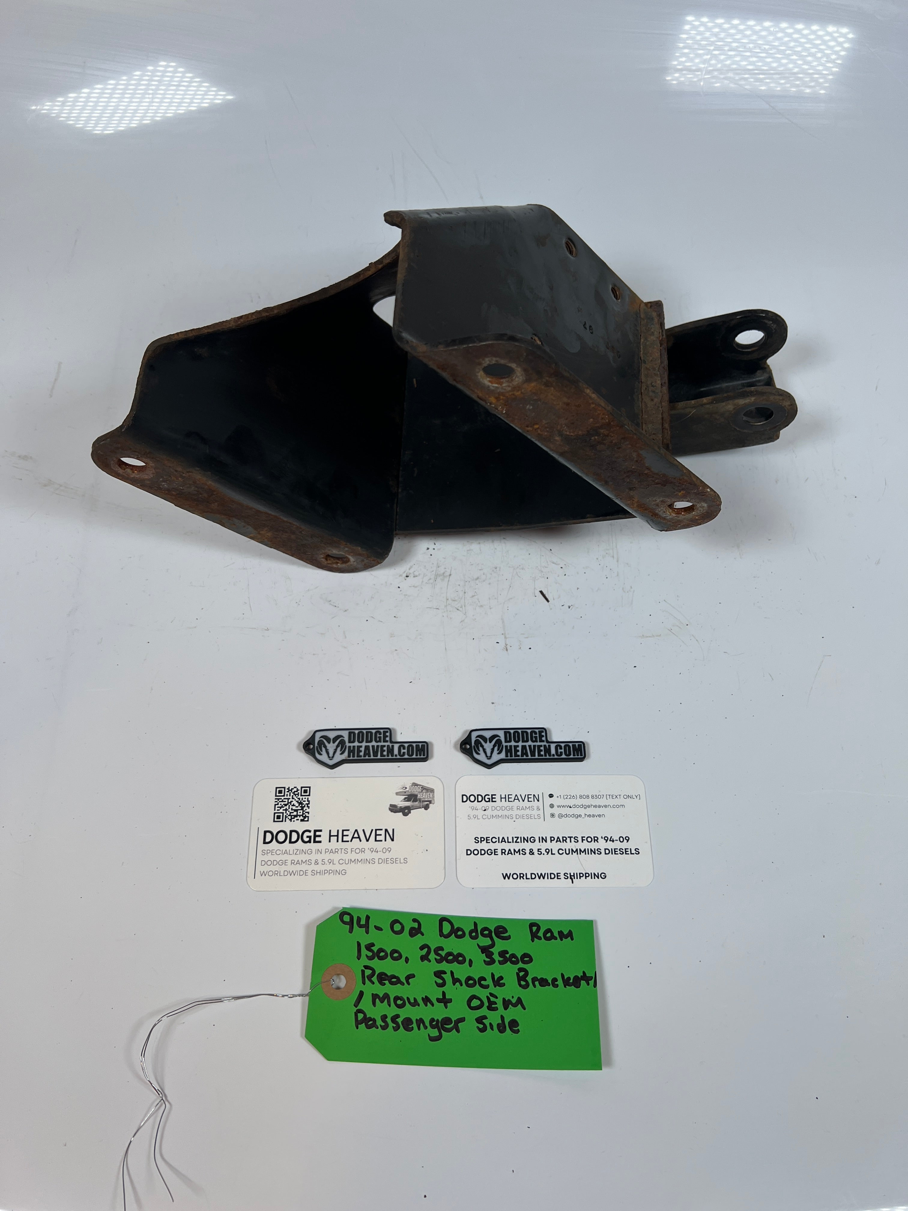 1994-2002 Dodge Ram 1500-3500 Rear Shock Bracket / Mount Passenger Side