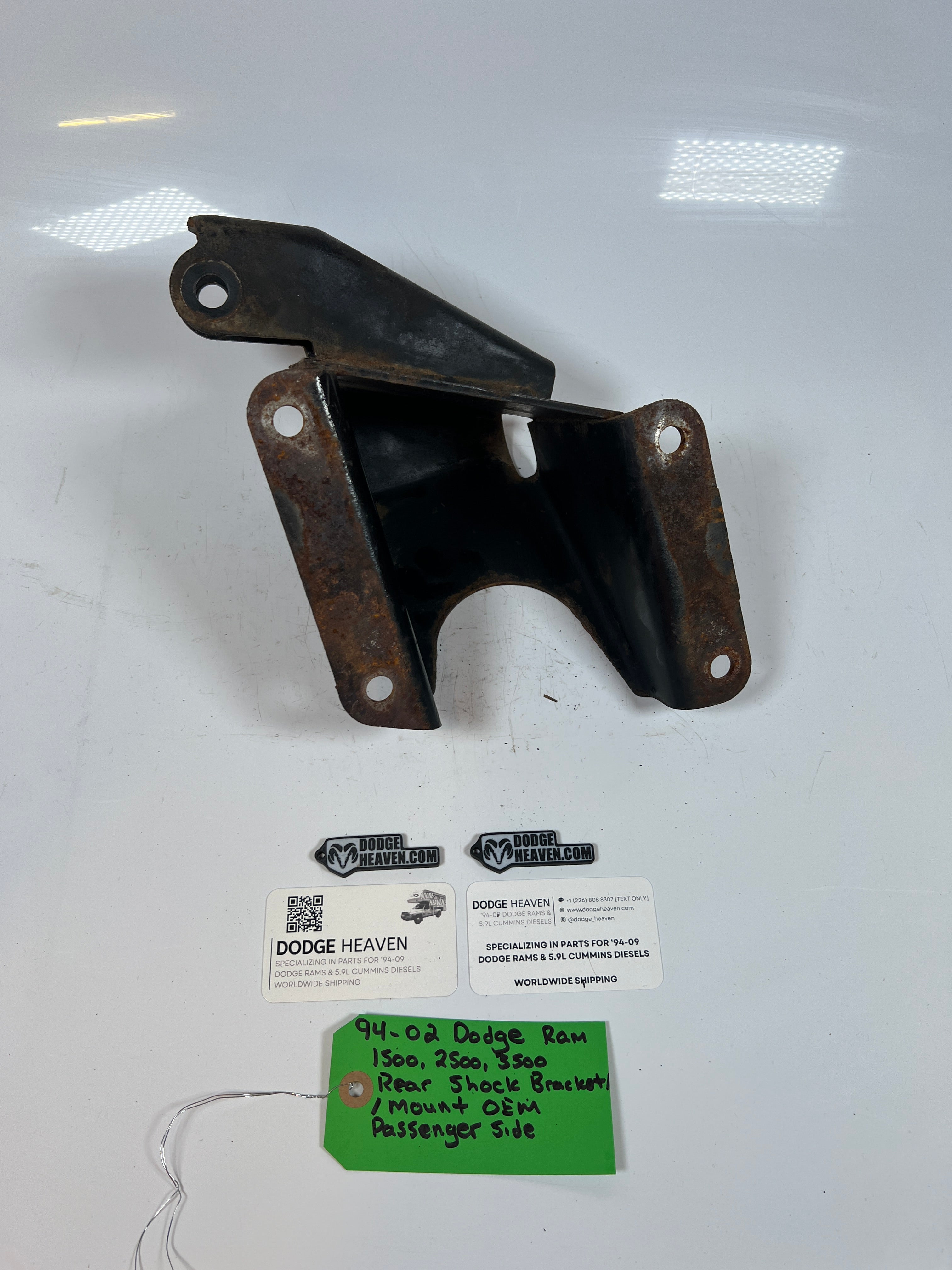 1994-2002 Dodge Ram 1500-3500 Rear Shock Bracket / Mount Passenger Side
