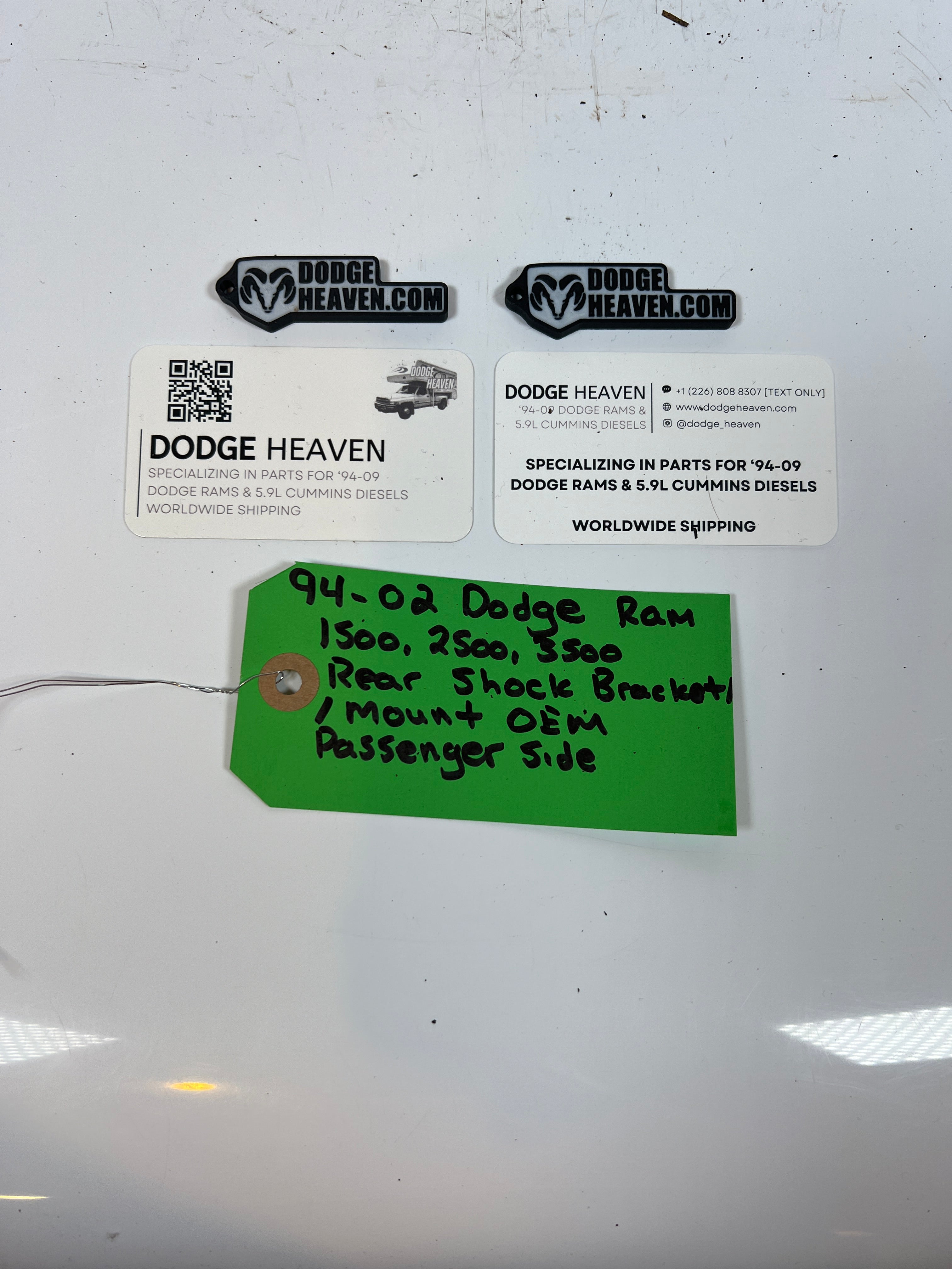 1994-2002 Dodge Ram 1500-3500 Rear Shock Bracket / Mount Passenger Side