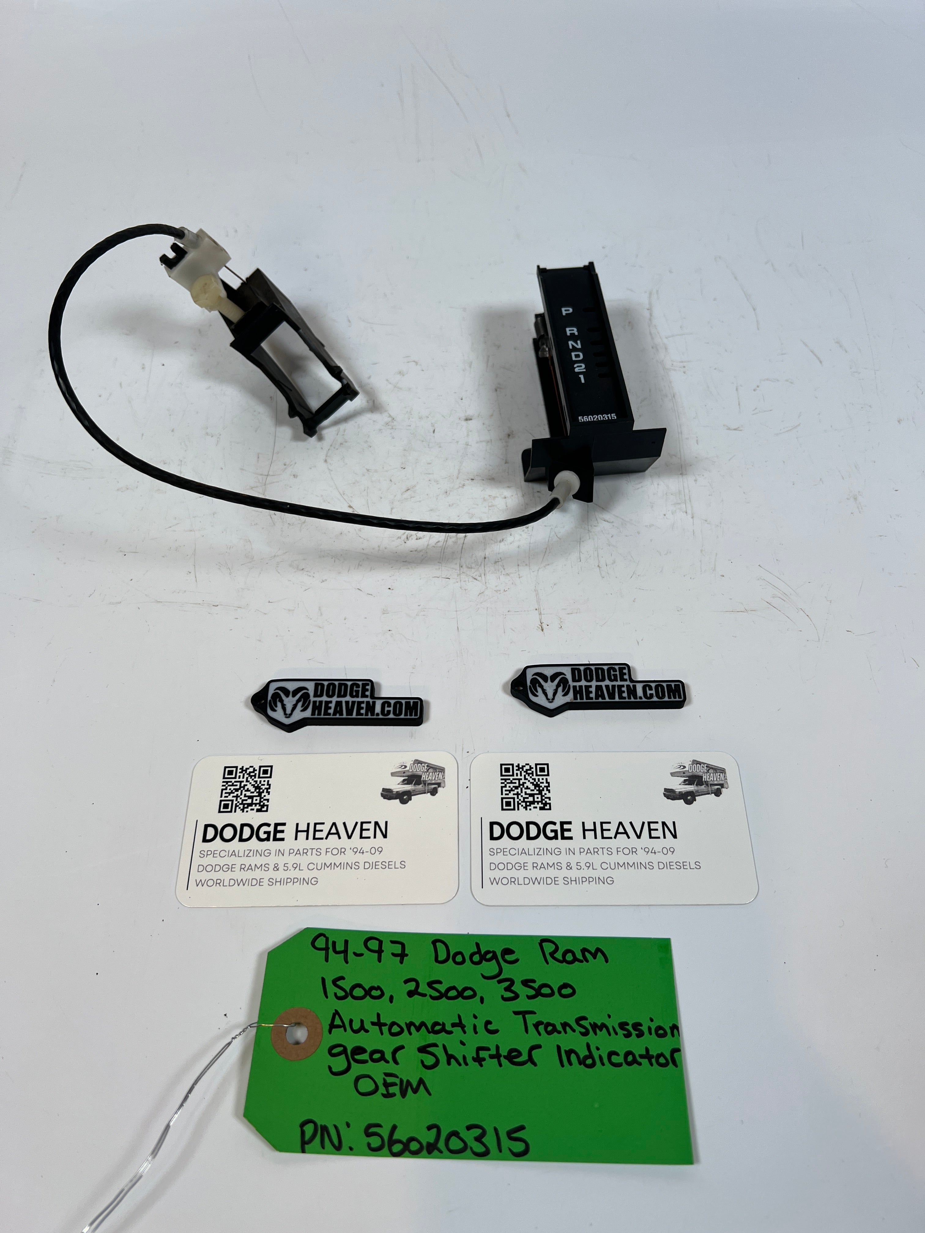 1994-1997 Dodge Ram 1500-3500 Gear Shifter Indicator Auto Trans