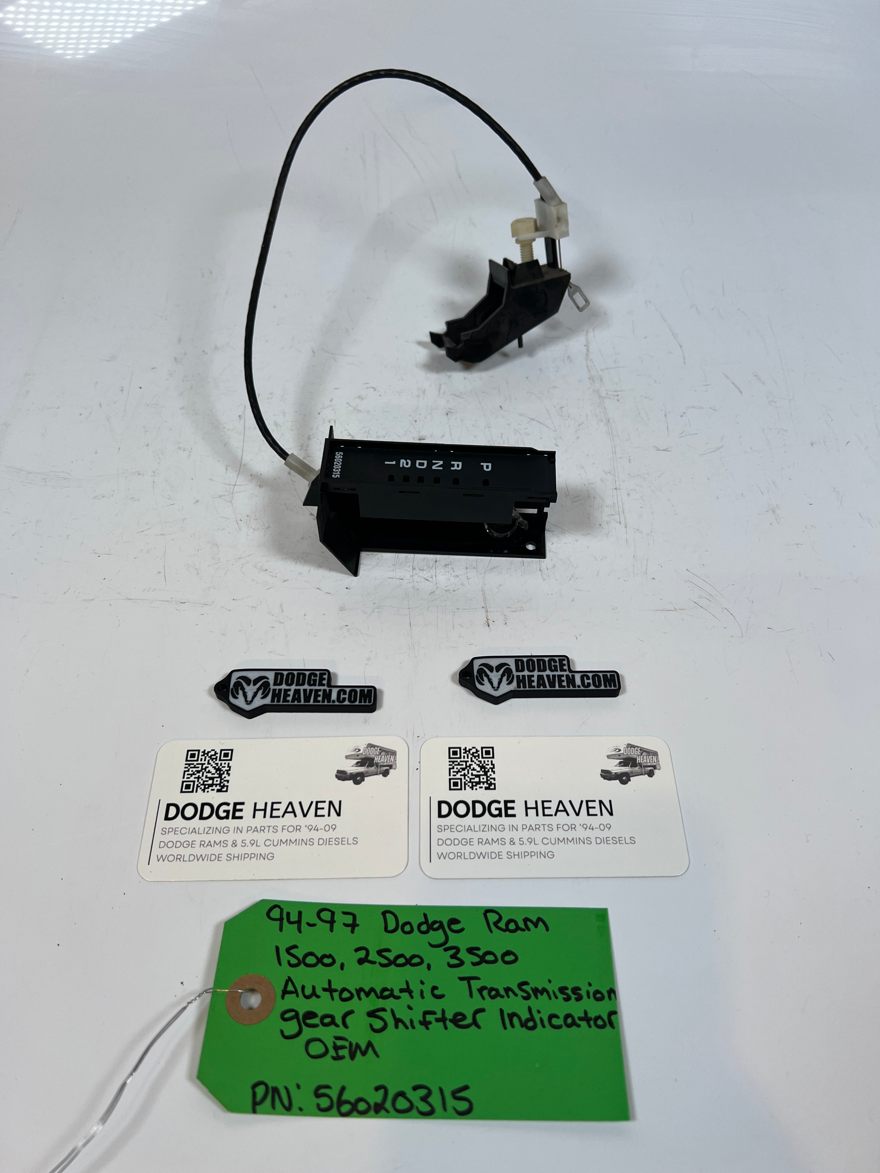 1994-1997 Dodge Ram 1500-3500 Gear Shifter Indicator Auto Trans