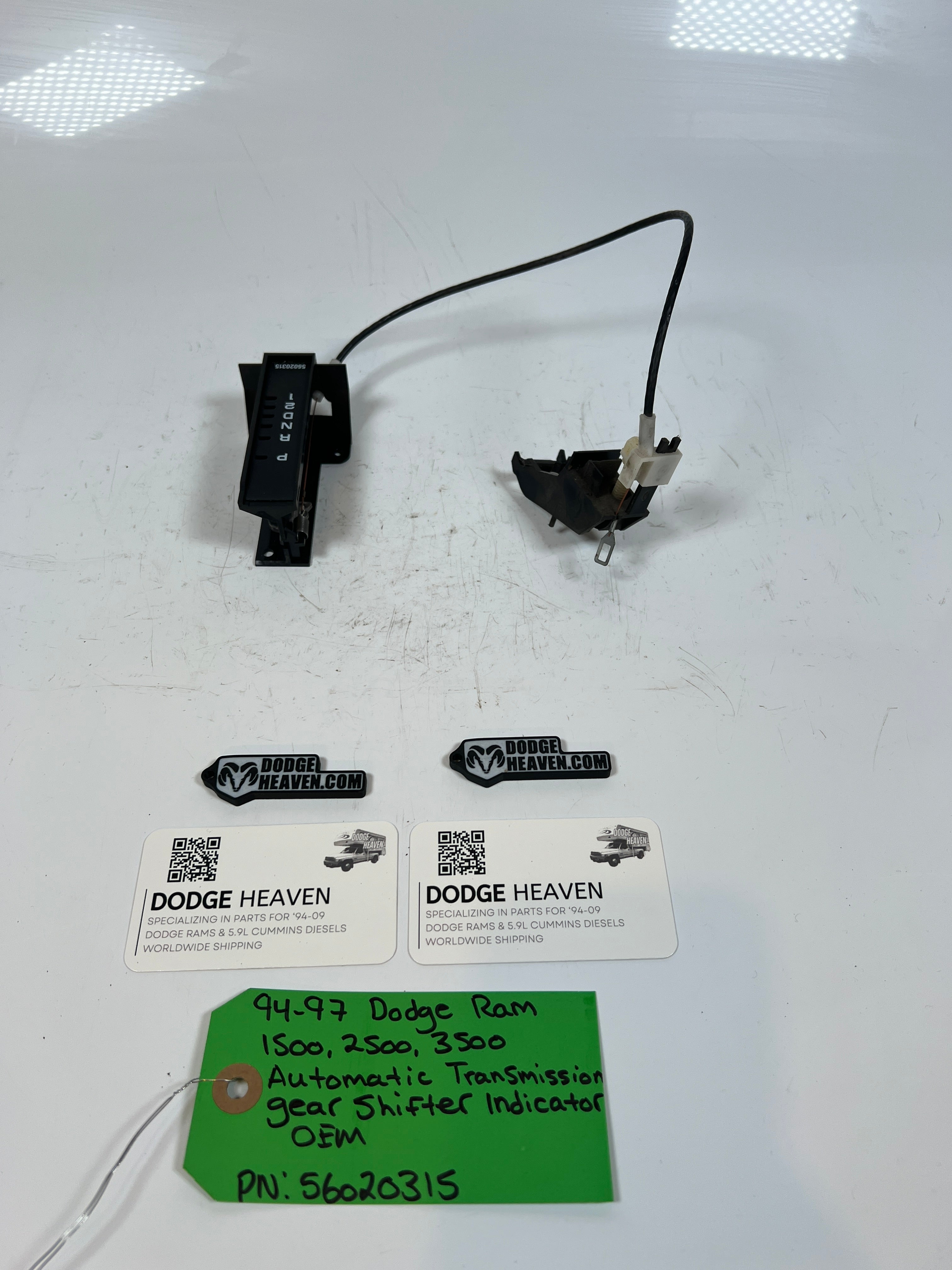 1994-1997 Dodge Ram 1500-3500 Gear Shifter Indicator Auto Trans