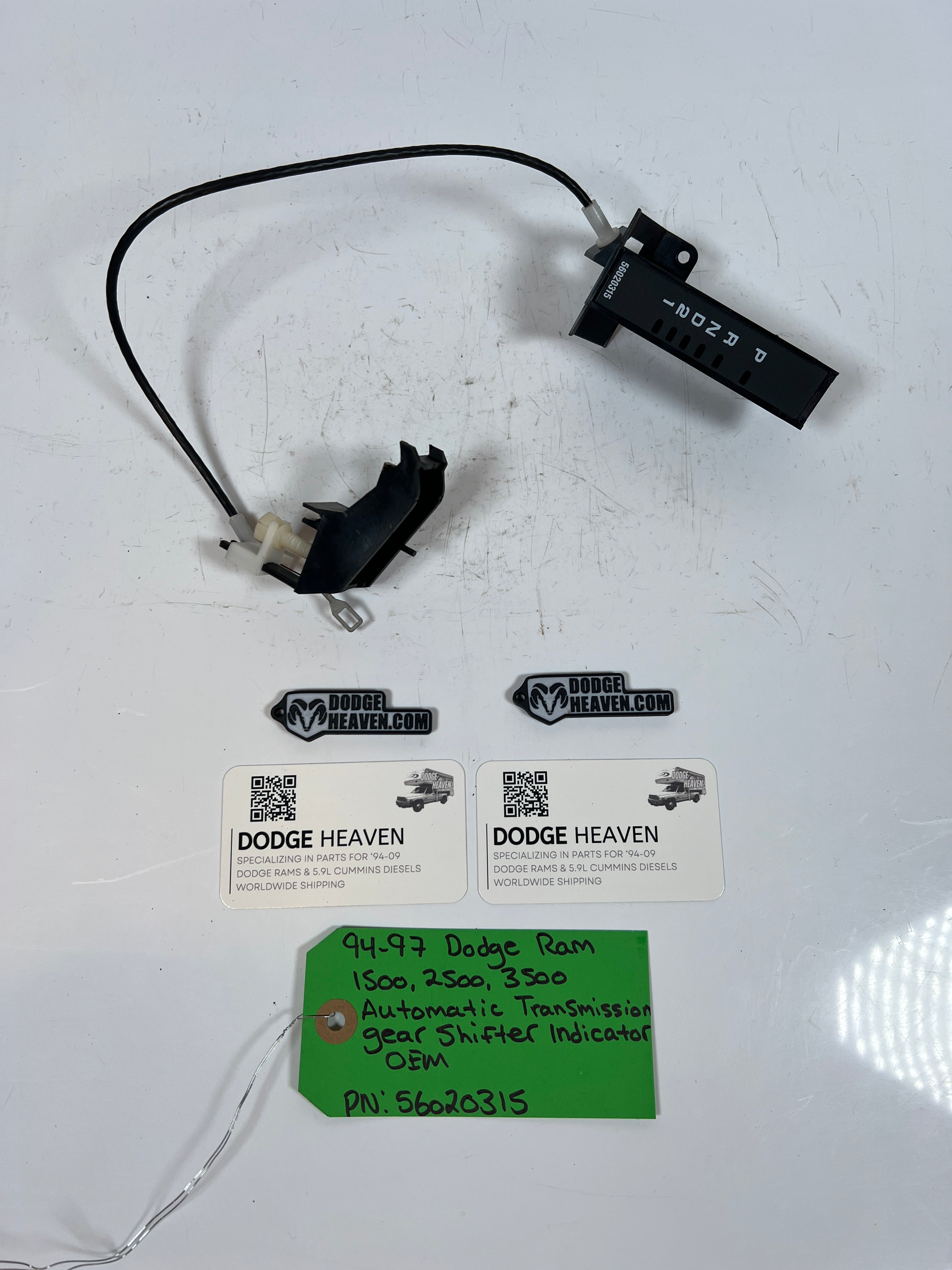 1994-1997 Dodge Ram 1500-3500 Gear Shifter Indicator Auto Trans